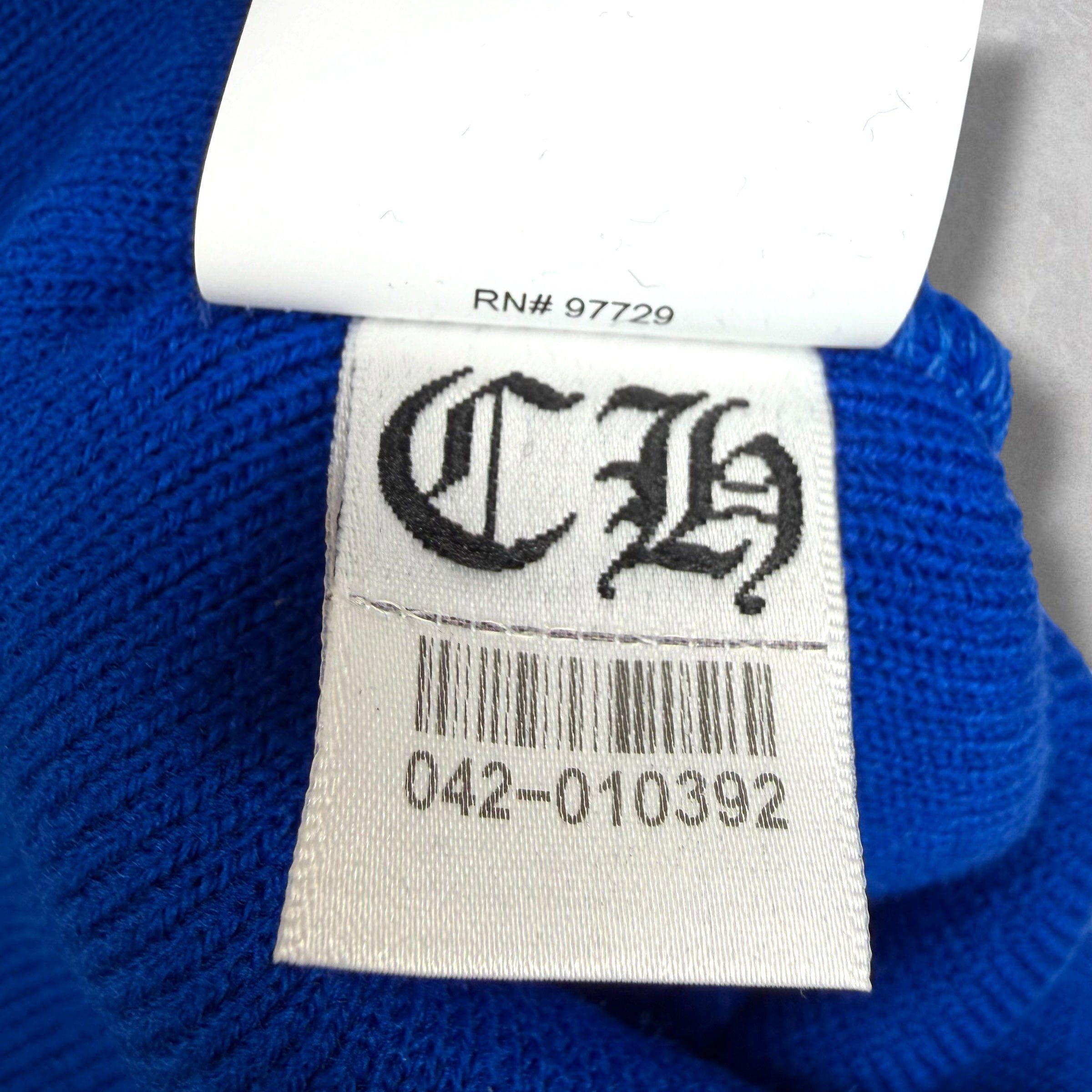 Chrome Hearts Chrome Hearts CH Logo Blue Beanie Size ONE SIZE - 5 Thumbnail