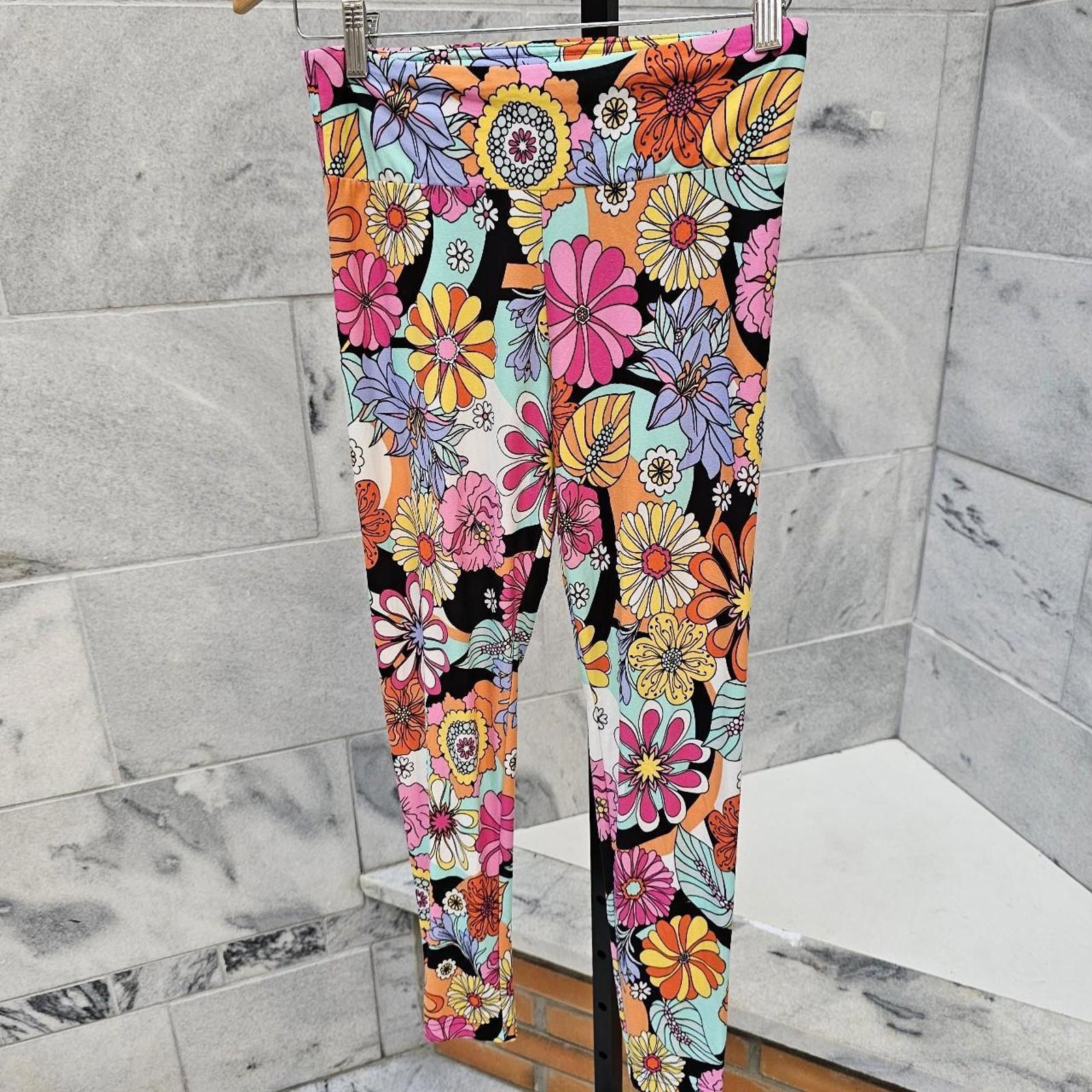 Designer No Boundaries Women's Hippie Leggings Size 32" / US 10 / IT 46 - 2 Thumbnail