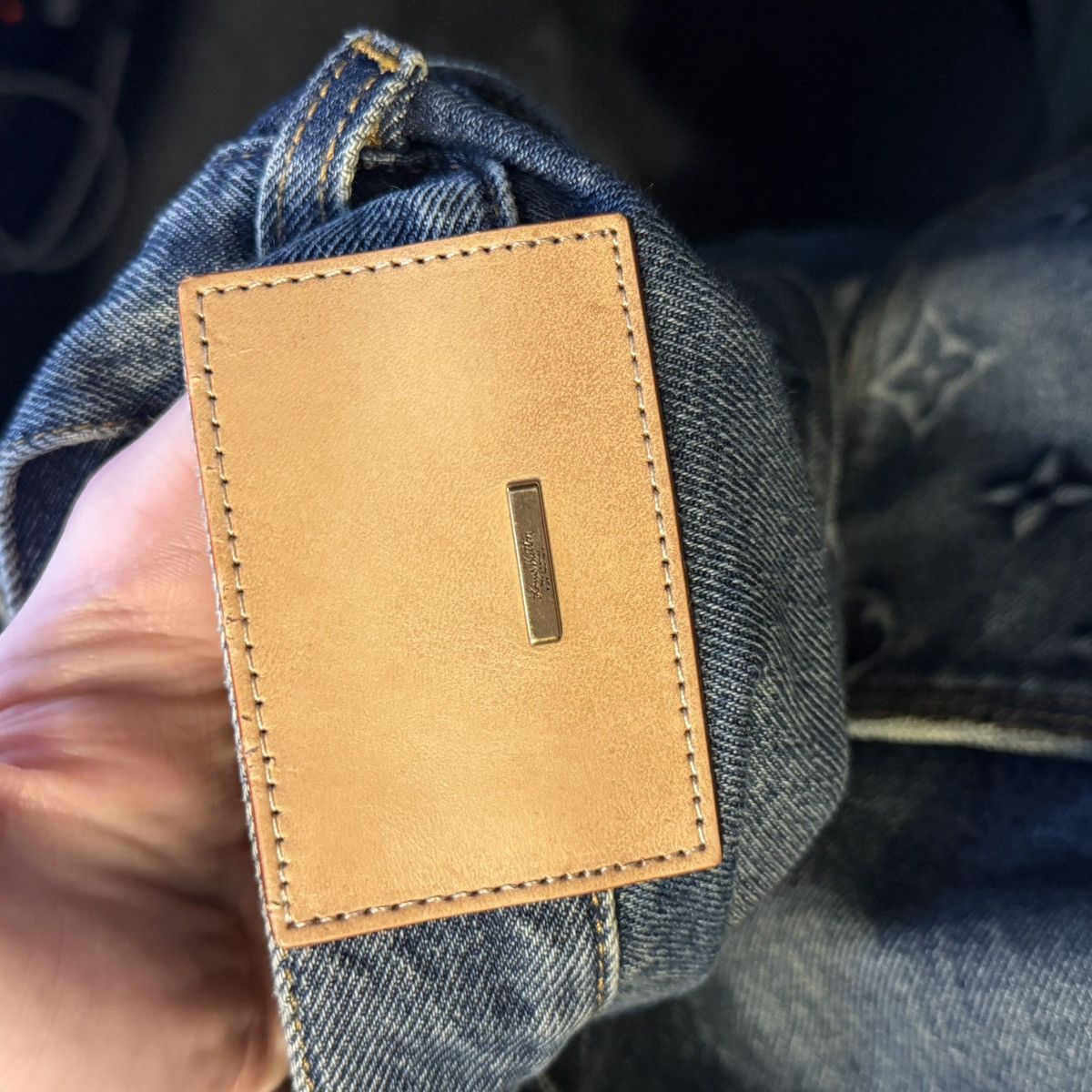 Louis Vuitton Louis Vuitton Monogram Double Knee Denim Jeans Size US 34 / EU 50 - 8 Thumbnail