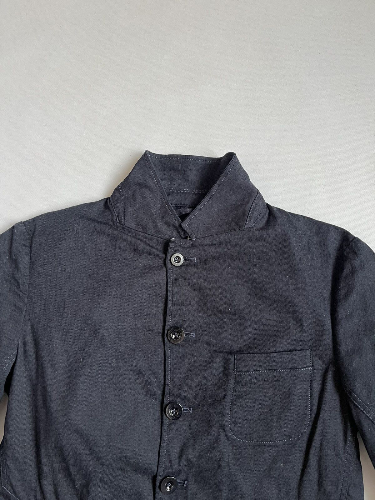 Marithe + Francois Girbaud Le Casual De Marithe Francois Girbaud HBT Men Navy Blazer Size US XL / EU 56 / 4 - 12 Thumbnail