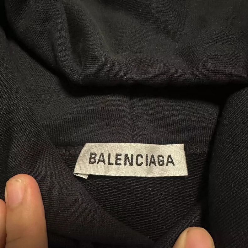 Balenciaga Balenciaga Black logo sweater Size US L / EU 52-54 / 3 - 4 Thumbnail