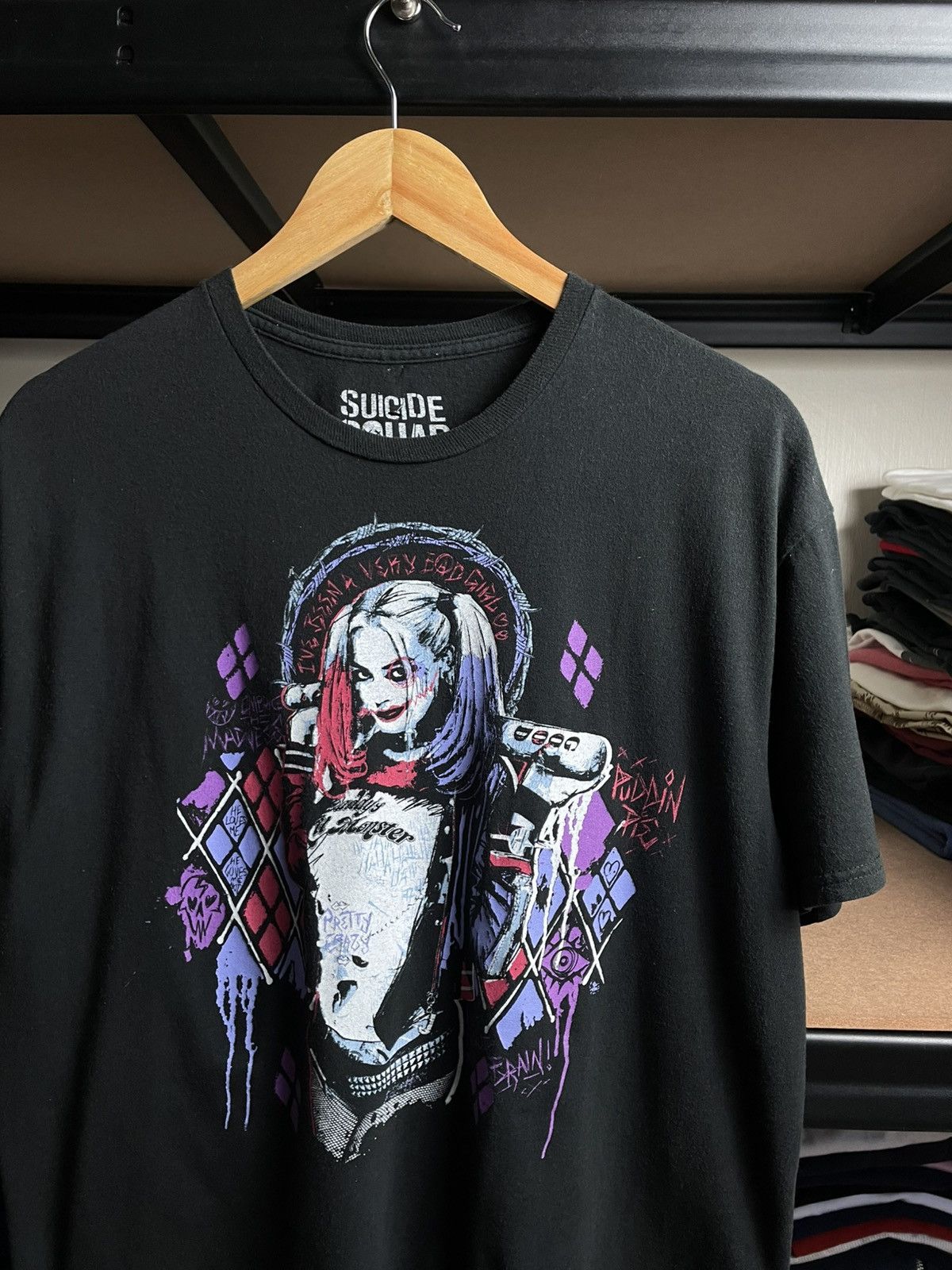 DC Comics Suicide Squad Harley Quinn graphic t-shirt Size US XL / EU 56 / 4 - 2 Thumbnail