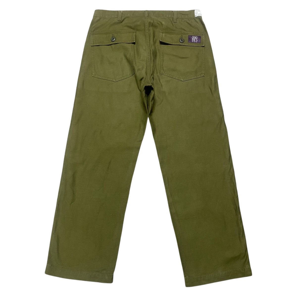 Japanese Brand Gung Ho Sateen Military Fatigue Pants Size US 33 - 1 Thumbnail