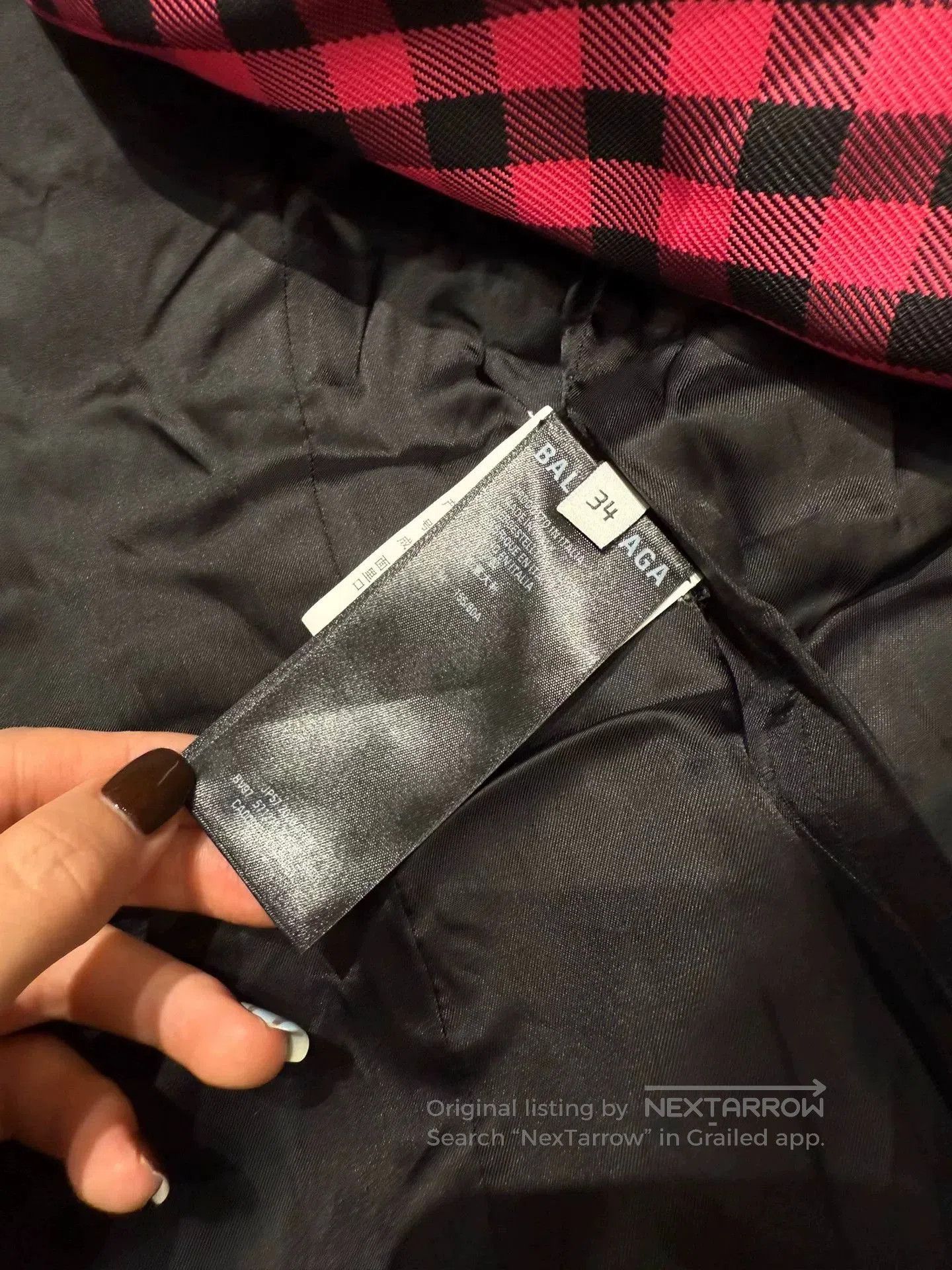 Balenciaga Balenciaga Long Sleeve Lapel Blazer. Size XS / US 0-2 / IT 36-38 - 9 Thumbnail