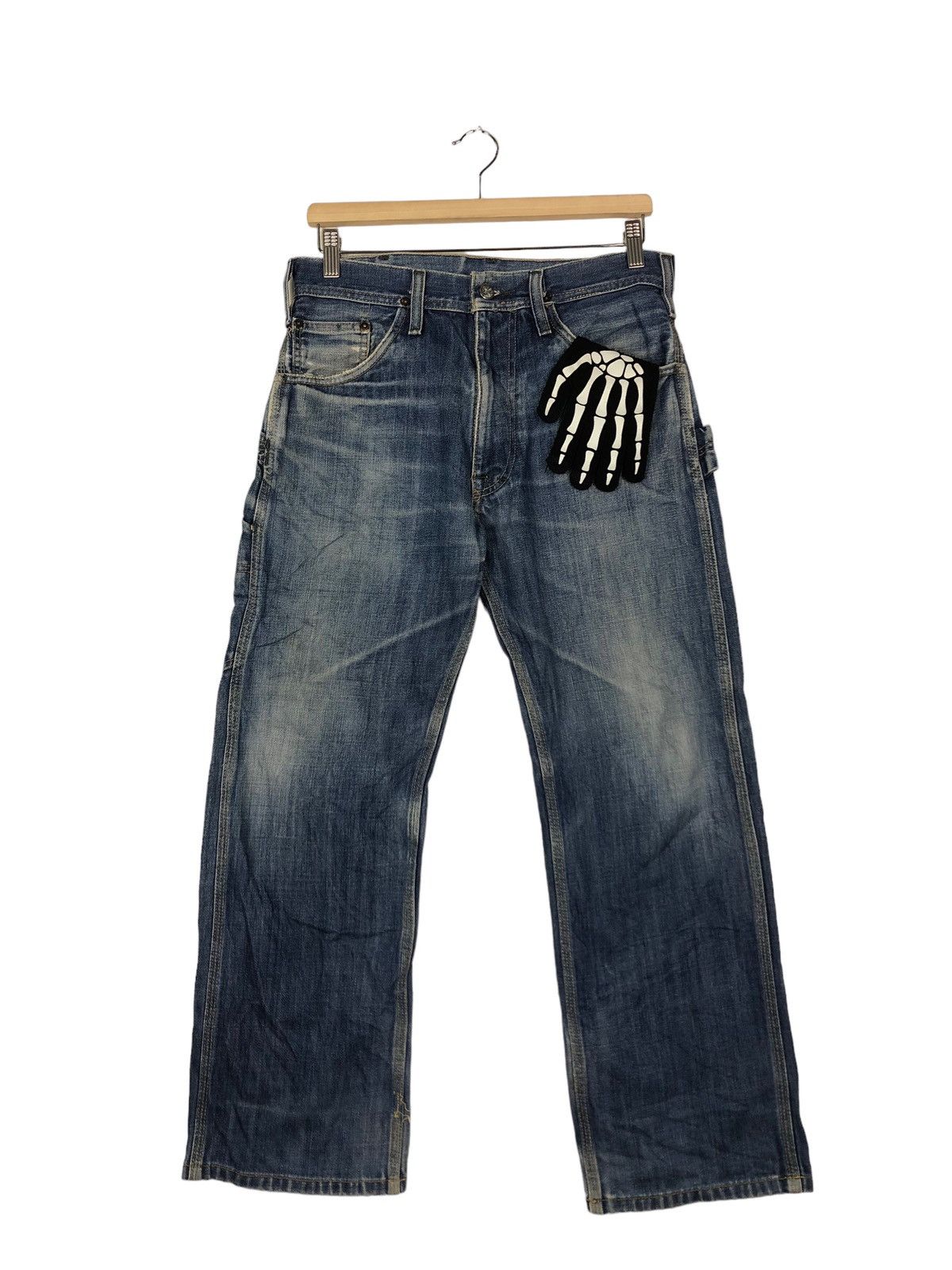 Hysteric Glamour 🔥90’s Vintage Oxen Biker Pants Size US 32 / EU 48 - 1 Thumbnail