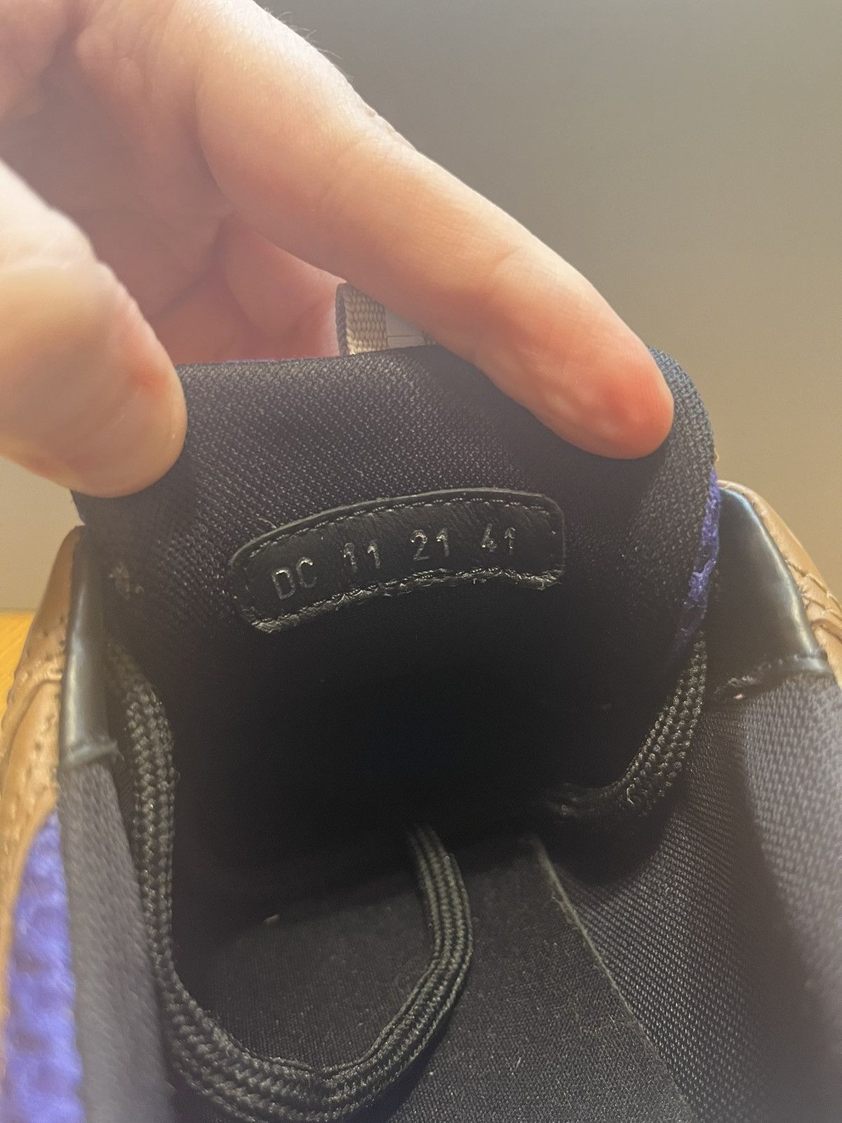 Dior Dior B22 Sneaker (Coffee/Violet) Size US 8 / EU 41 - 8 Thumbnail