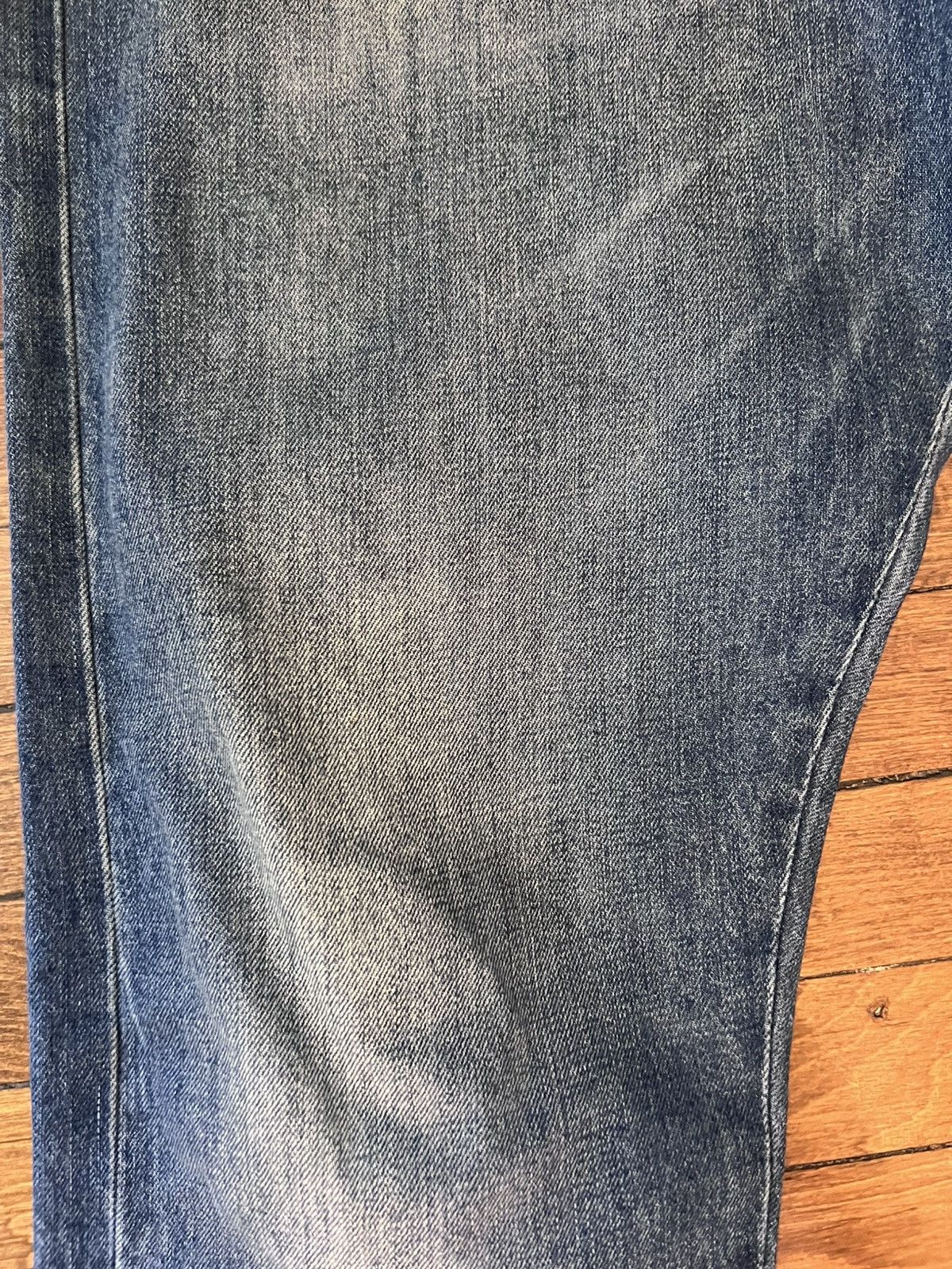 Paul Smith Mainline faded cropped cuffed jeans, selvedge denim, size 36 Size US 36 / EU 52 - 6 Thumbnail