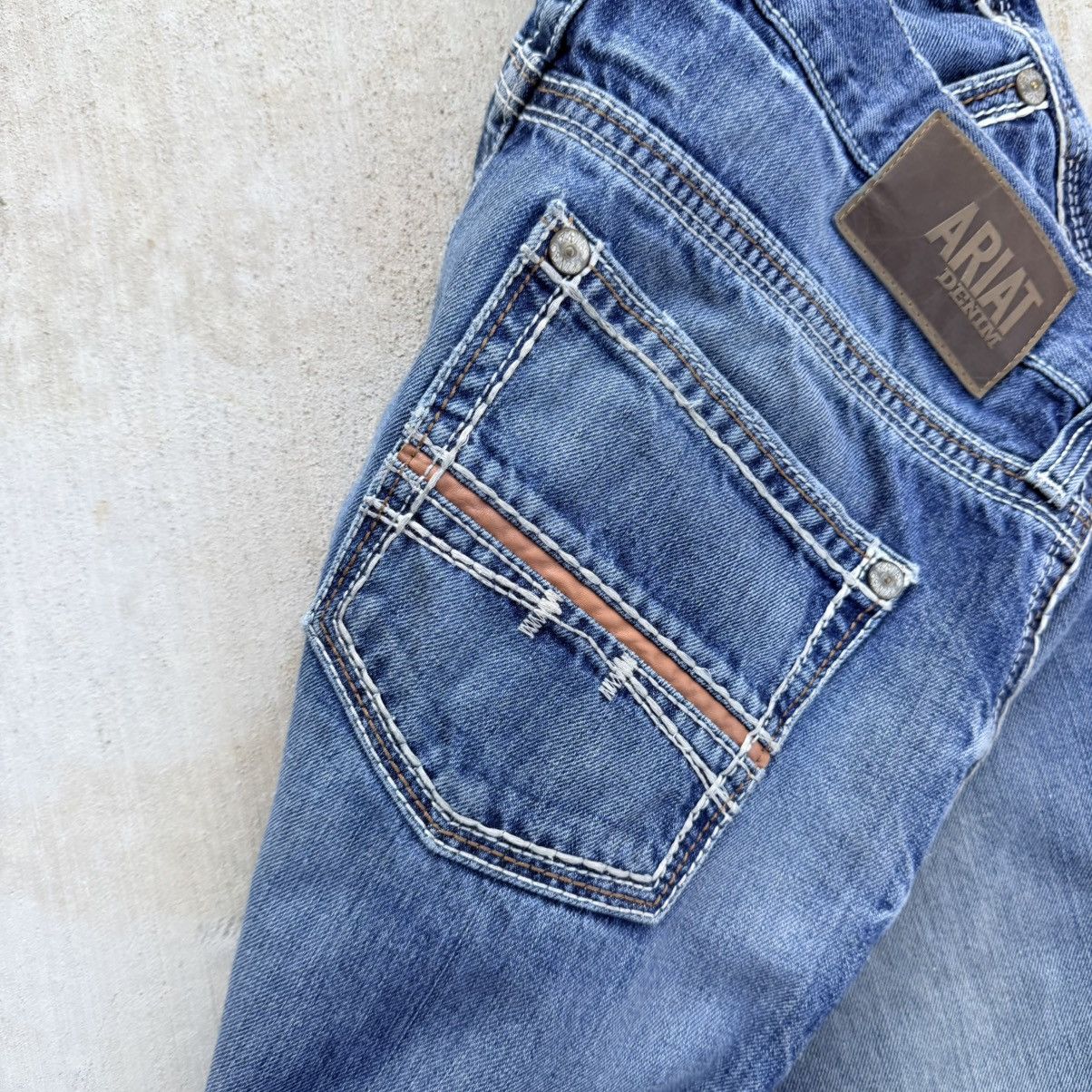 Ariat Ariat M4 Relaxed Boot Cut Jeans Men Size 33x32 Western Size US 33 - 6 Thumbnail
