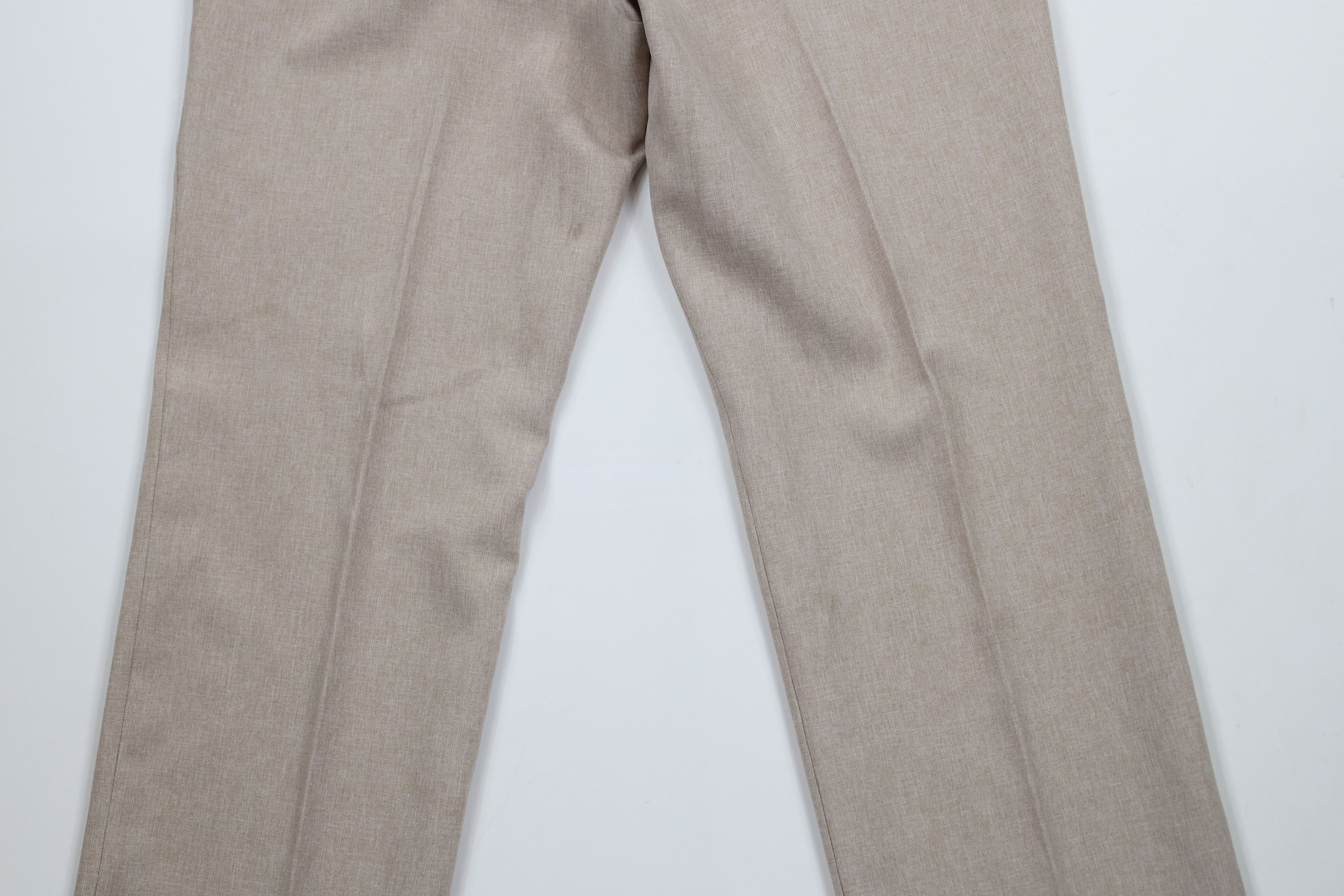 Vintage Vintage 70s Streetwear Wide Leg Chino Pants Oatmeal Brown Size US 30 / EU 46 - 12 Thumbnail
