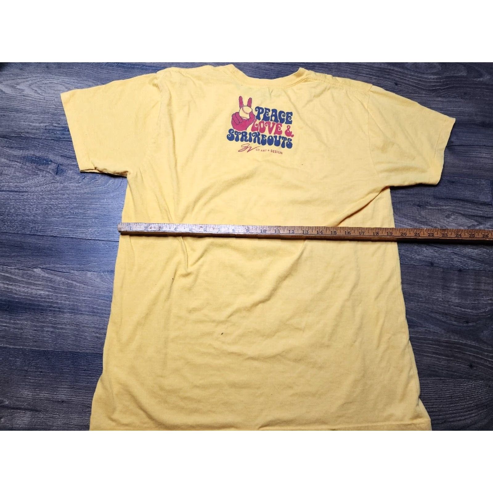 American Apparel MLB Mike Clevinger SUNSHINE Art Double Sided Cotton T Shirt Adult Large Yellow Size US L / EU 52-54 / 3 - 5 Thumbnail