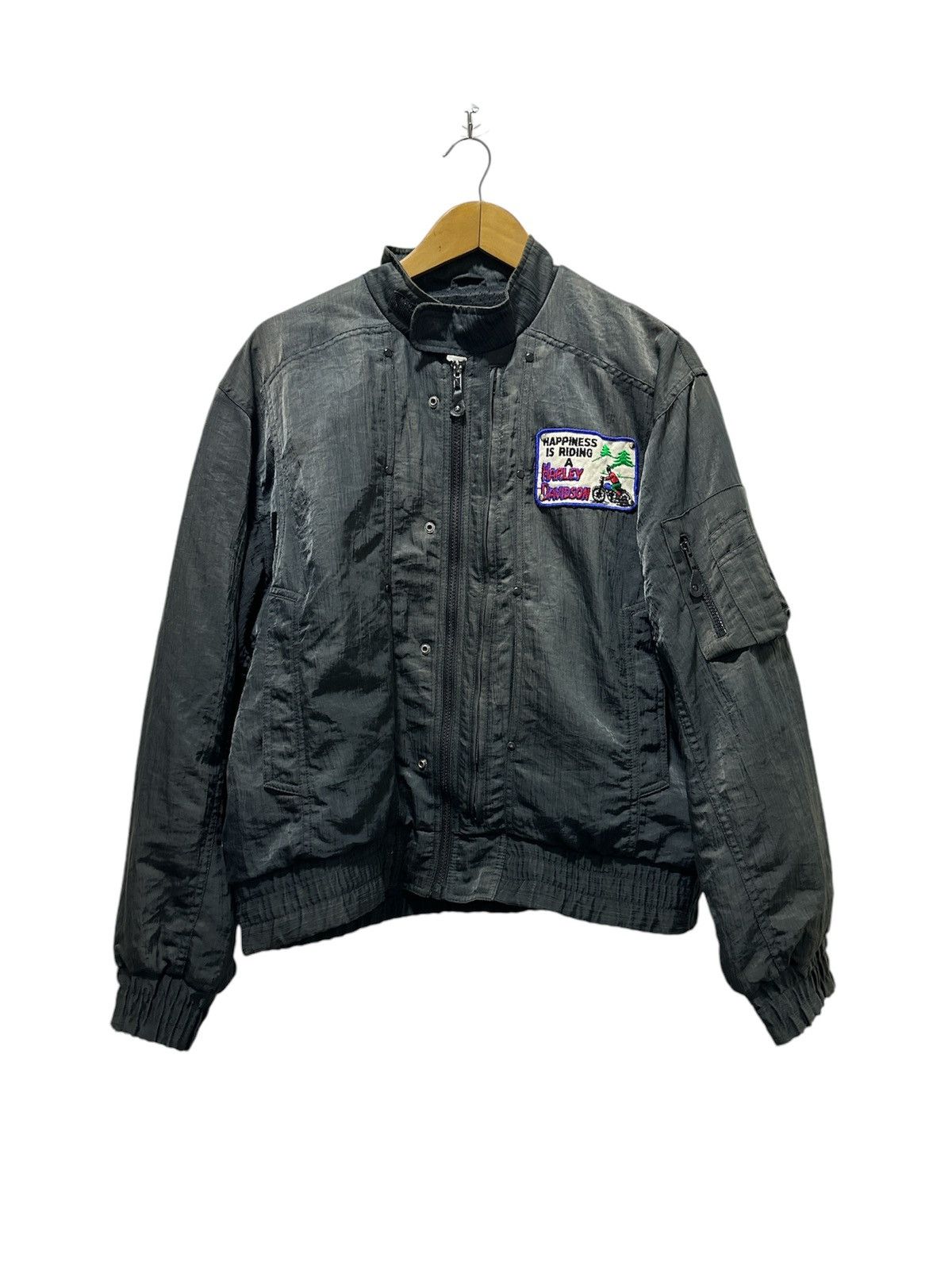 Kadoya Kadoya NC X Harley Davidson Biker Jacket Multi Pocket Design Size US M / EU 48-50 / 2 - 1 Thumbnail
