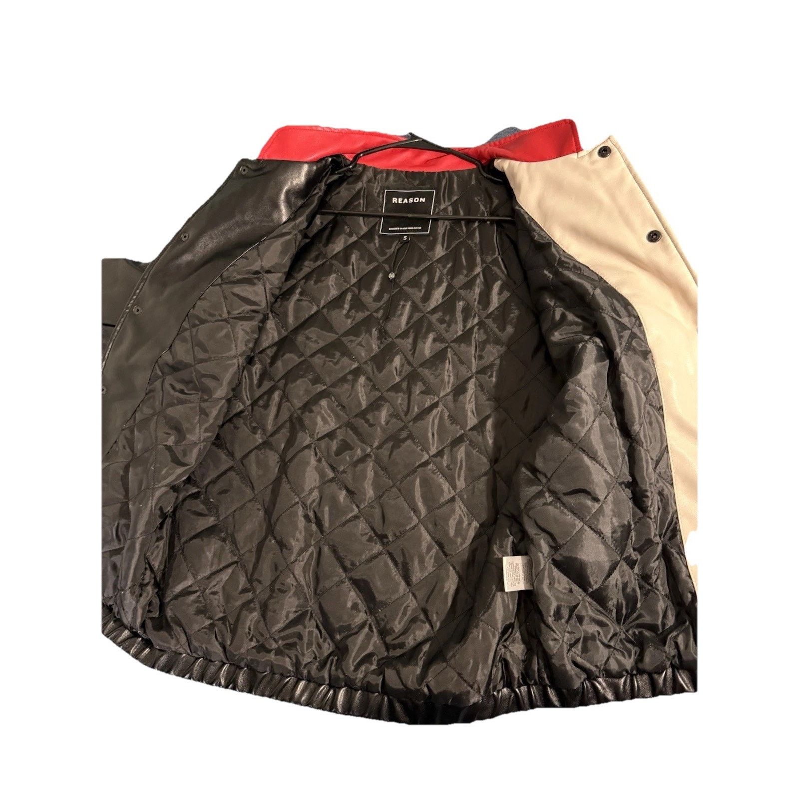Reason Reason Men's Pit Crew Racing Jacket - Black/Red Sz Small Size US S / EU 44-46 / 1 - 6 Thumbnail