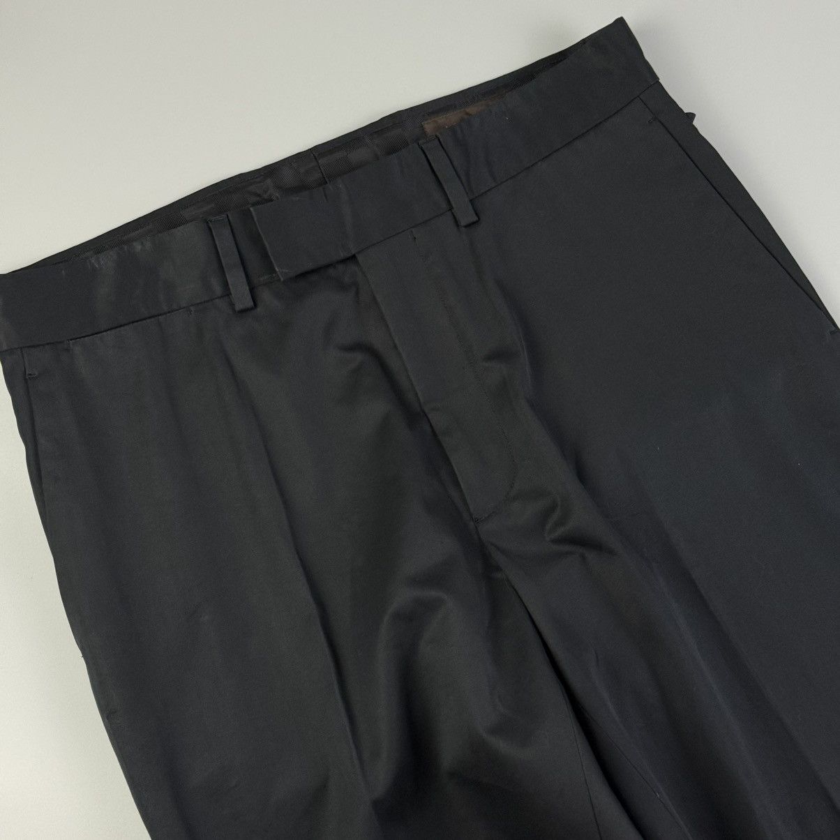 Louis Vuitton Louis Vuitton - LV Buckle Logo - Straight Trouser Size US 30 / EU 46 - 5 Thumbnail