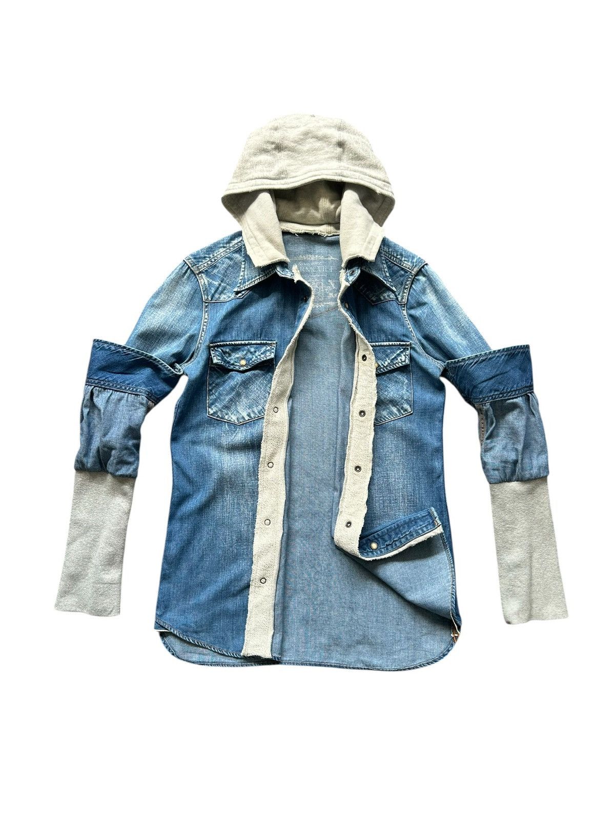 Le Grande Bleu (L.G.B.) 09/10AW - Charmcult '' Last Collection'' denim shirt Size US M / EU 48-50 / 2 - 7 Thumbnail