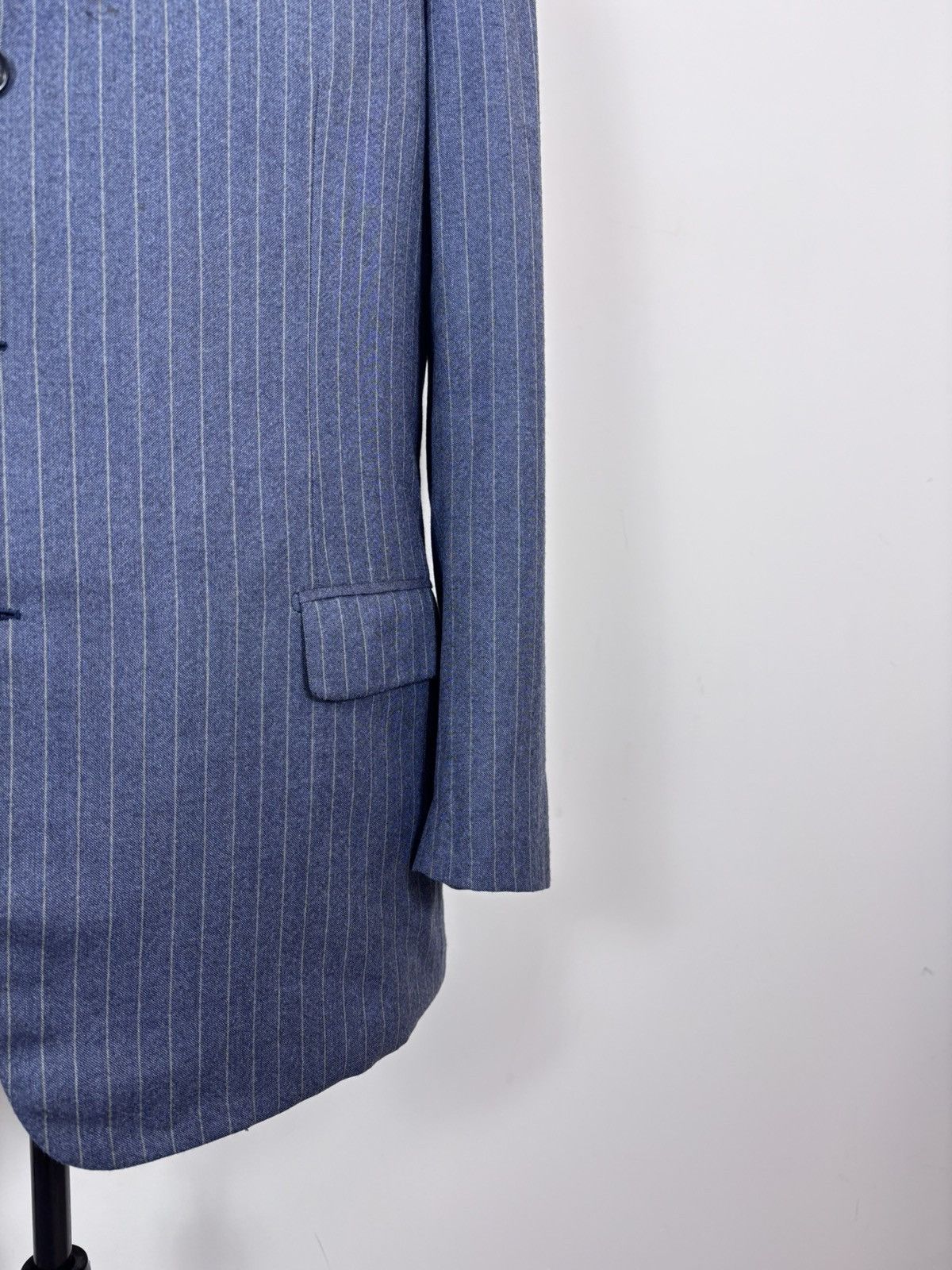 Brioni Brioni Nomentano Men’s 2-Piece Blue Pinstripe Wool Suit Size 48R - 6 Thumbnail