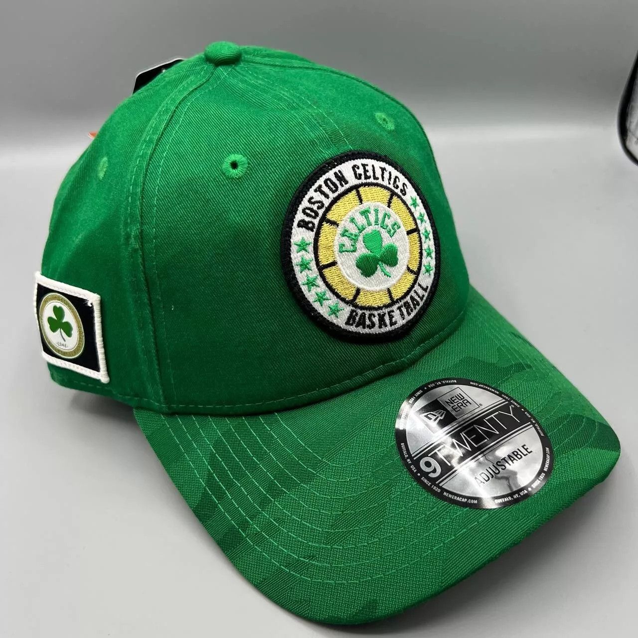 New Era Boston Celtics Hat Men Green Camo NBA Strap Back Cap New Size ONE SIZE - 1 Thumbnail