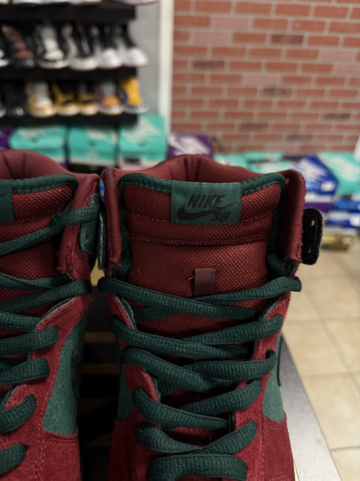 Nike Size 9.5- Nike SB Dunk High Pro Goofy Boy (305050-305) RARE Size US 9.5 / EU 42-43 - 11 Thumbnail