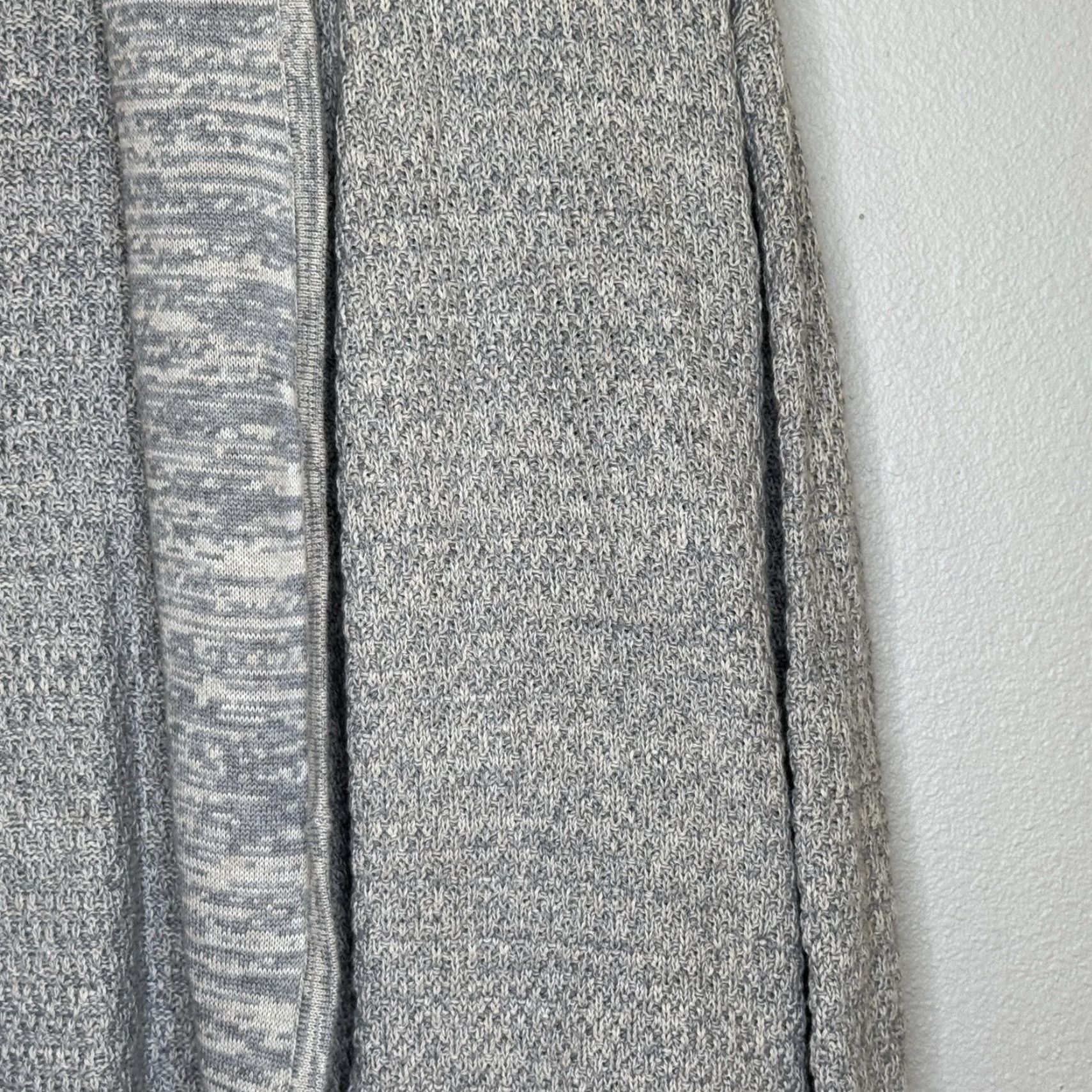 Dakine Dakini Open Front Sweater Cardigan Womens Sz Large Gray Cotton Blend Collar NEW Size L / US 10 / IT 46 - 3 Thumbnail