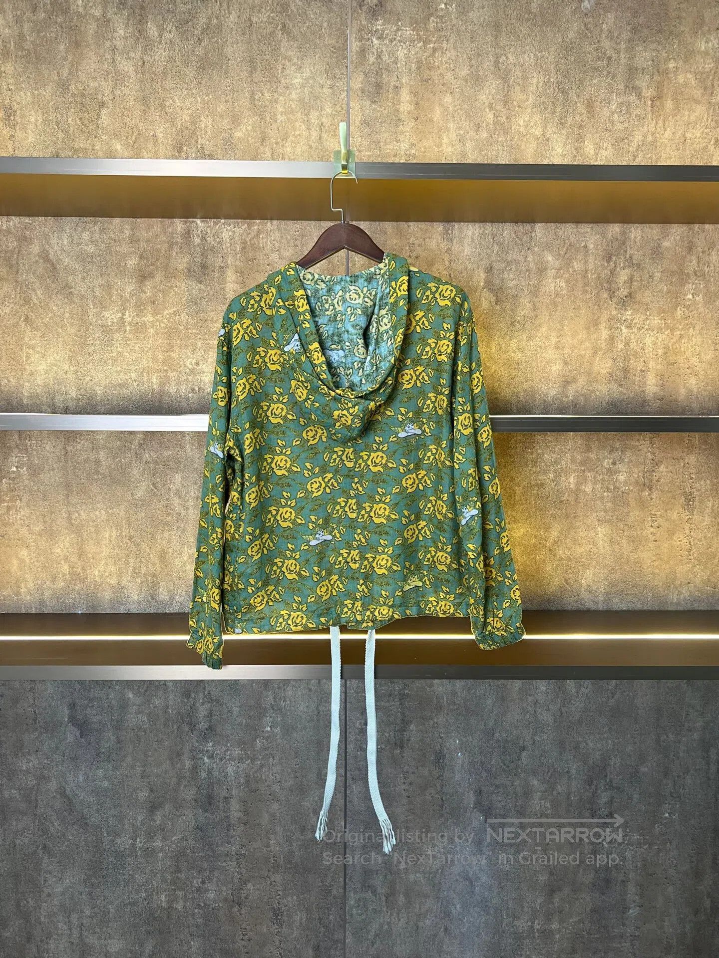 Loewe Loewe Floral Print Linen Jacket| Size L / US 10 / IT 46 - 2 Thumbnail