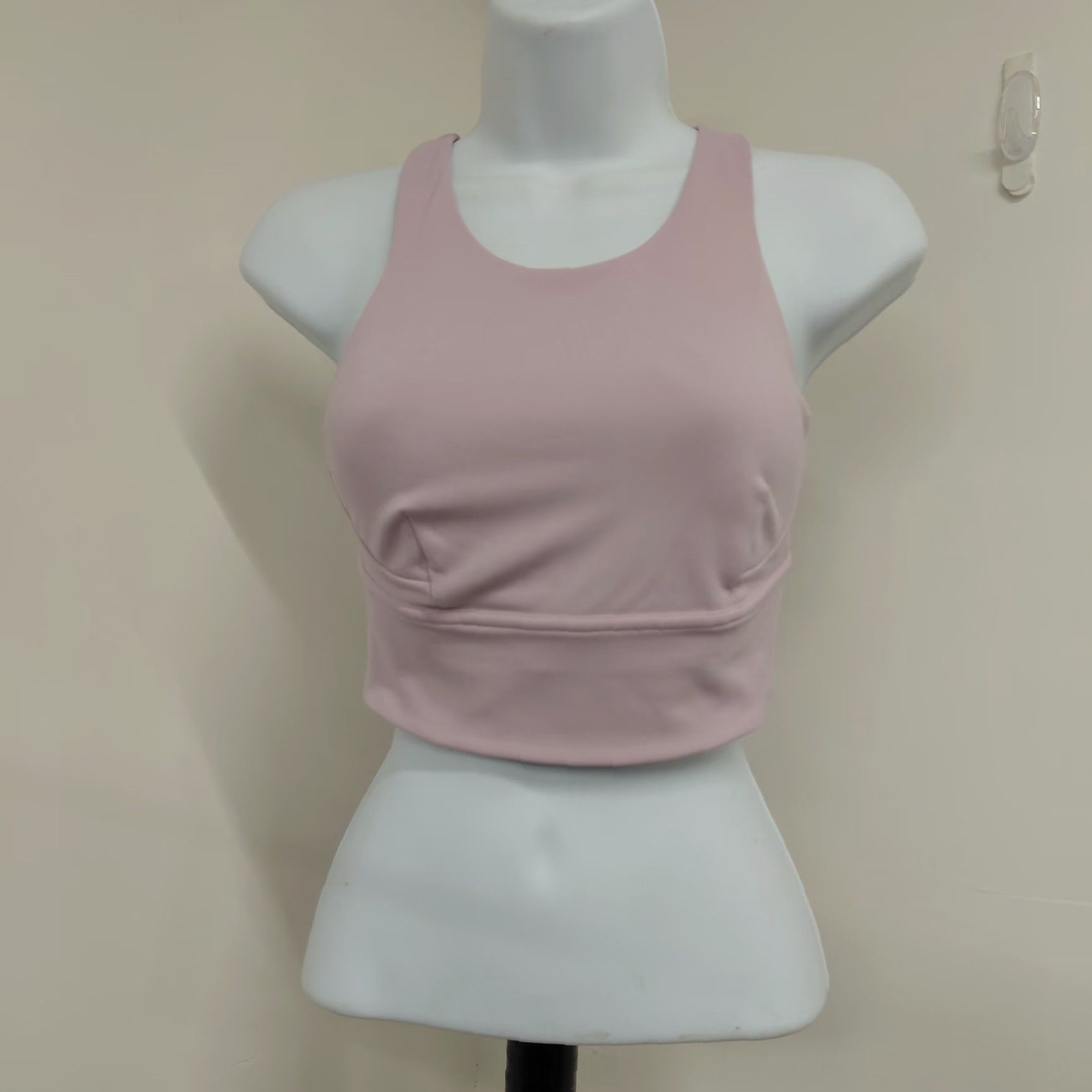 Lululemon Lululemon Wunder Train Longline Bra Womens Size 6 Dew Pink B/C Cup Sport Athletic Training Racerback Womens Size ONE SIZE - 4 Thumbnail
