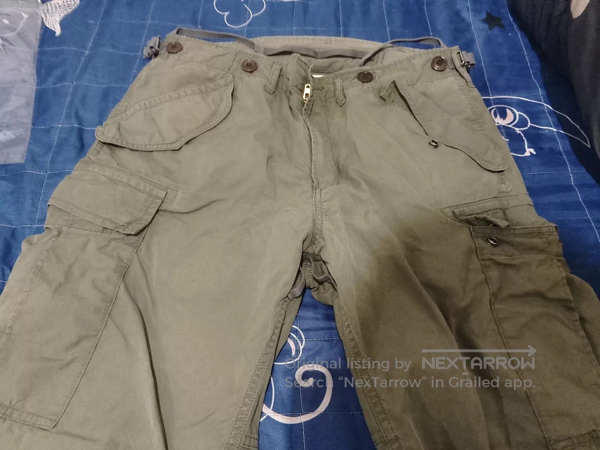 Visvim visvim 22AW Eiger CD Green Cargo Pants. Size US 26 / EU 42 - 3 Thumbnail