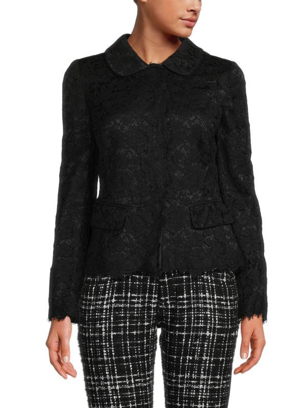 Dolce & Gabbana o1y0825 Blazer in Black Size XS / US 0-2 / IT 36-38 - 2 Thumbnail