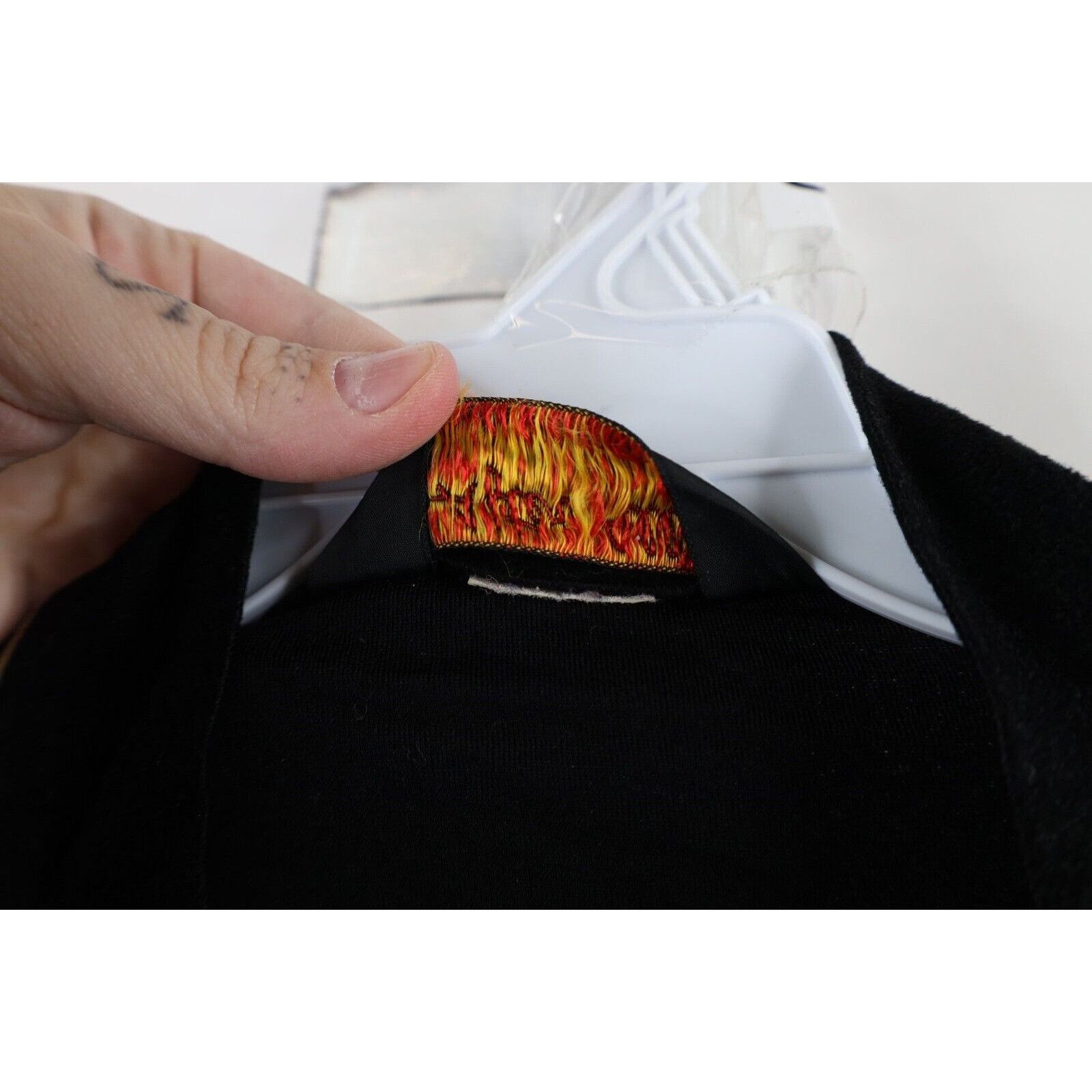 Vintage Vintage 60s 70s Streetwear Striped Velour Belted Robe Size US L / EU 52-54 / 3 - 9 Thumbnail