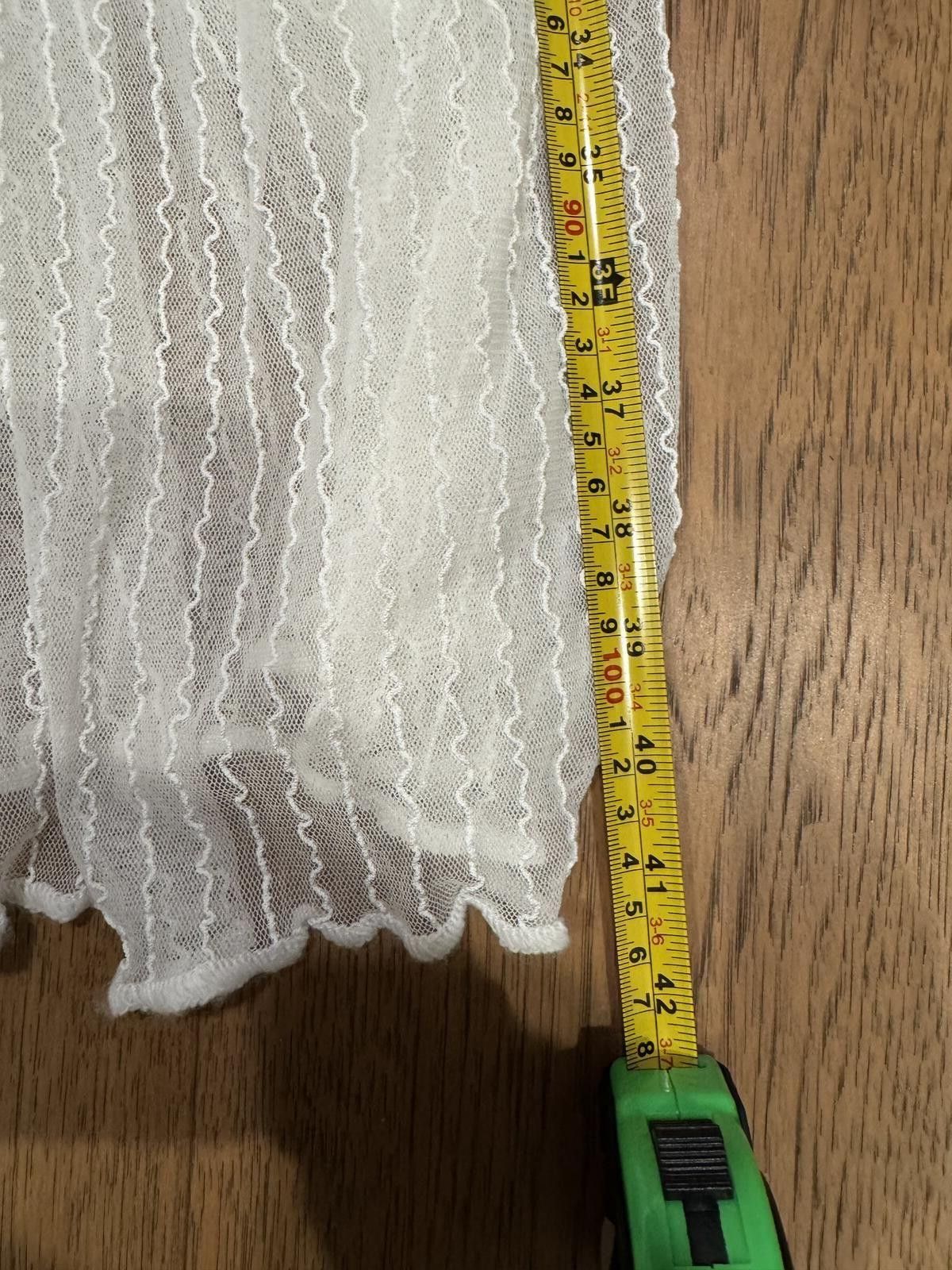 Other New Lotus Eaters White Sheer Maxi Skirt with Inner Lining Size 32" / US 10 / IT 46 - 4 Thumbnail
