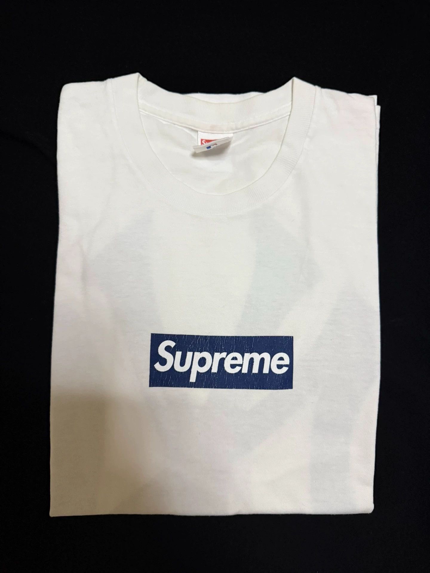 New York Yankees × Supreme Supreme Yankees Box Logo Tee | Grailed
