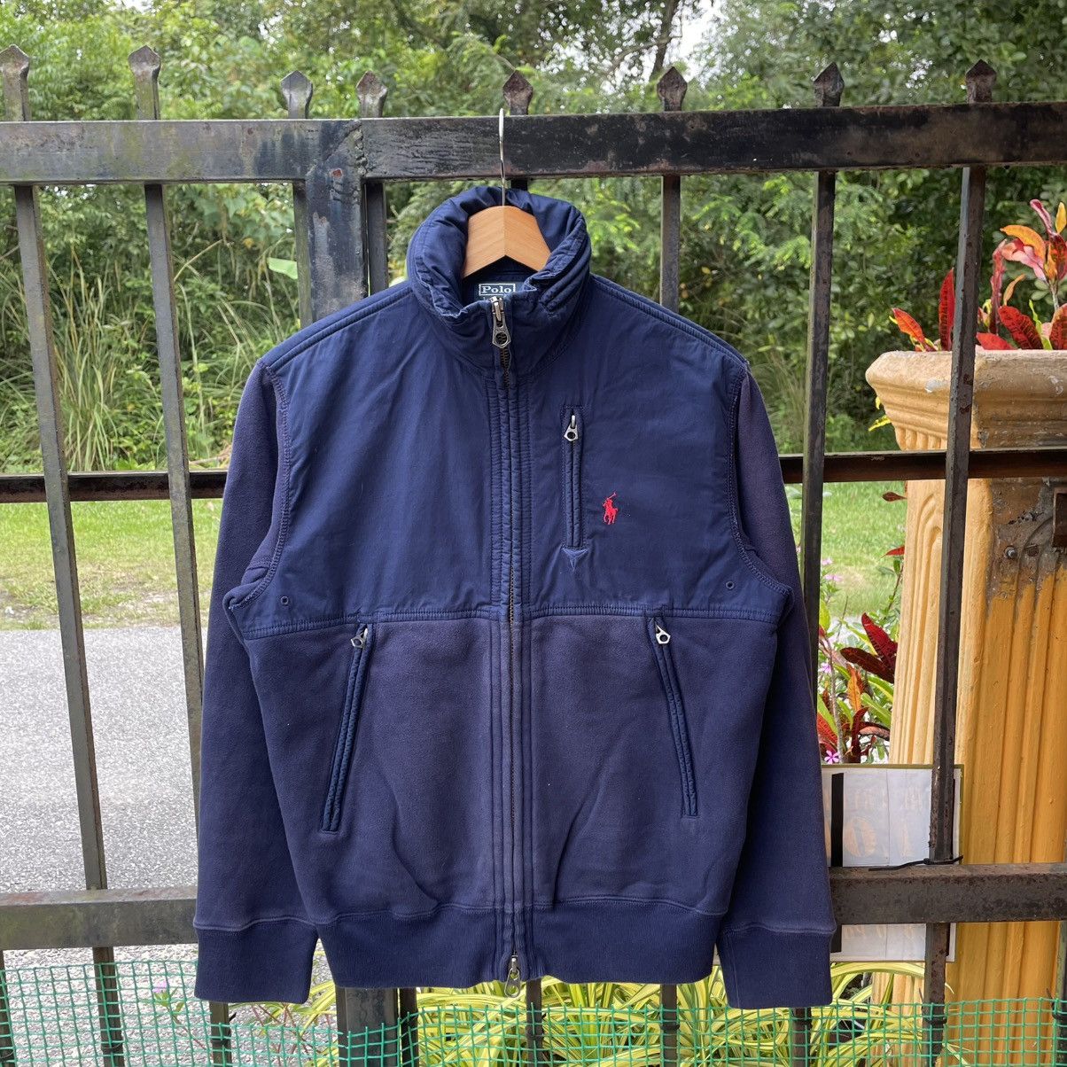 Polo Ralph Lauren 🔥Vintage Polo Small Pony Logo Full Zipper Gorpcore Jacket Size US S / EU 44-46 / 1 - 1 Thumbnail