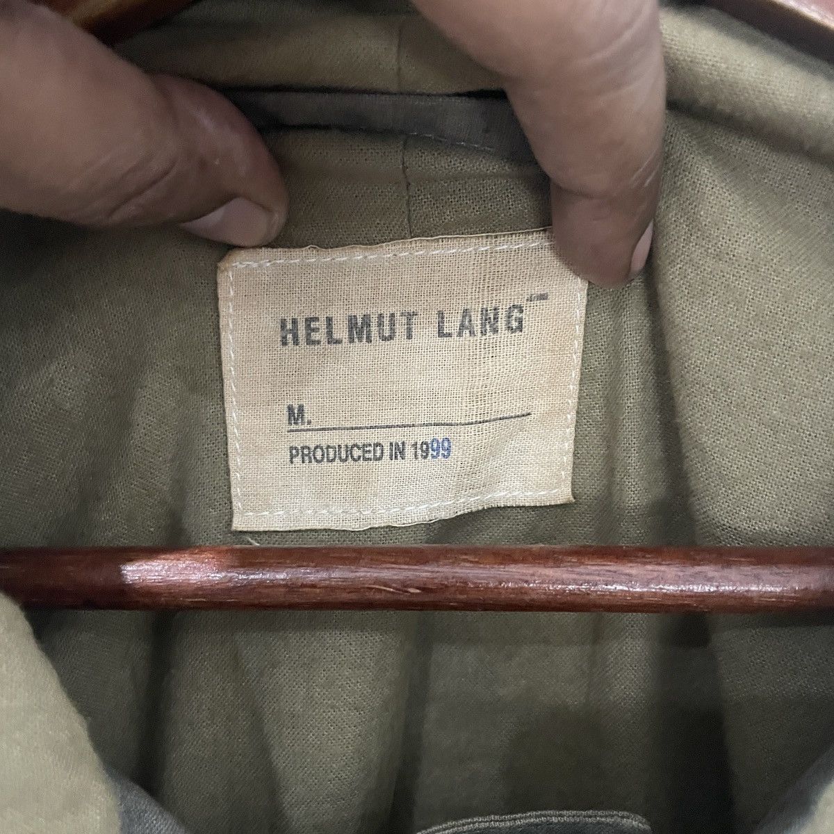 Helmut Lang Avant Garde💥Vintage Helmut Lang AW 1999 Jacket Size US L / EU 52-54 / 3 - 6 Thumbnail