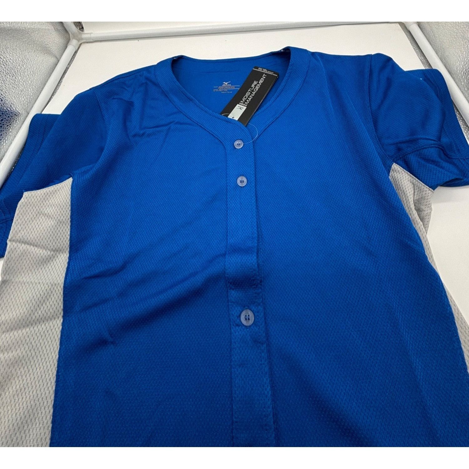 Mizuno Mizuno Women's Pro Full Button Softball Game Jersey, 350581, Size XL / US 12-14 / IT 48-50 - 4 Thumbnail
