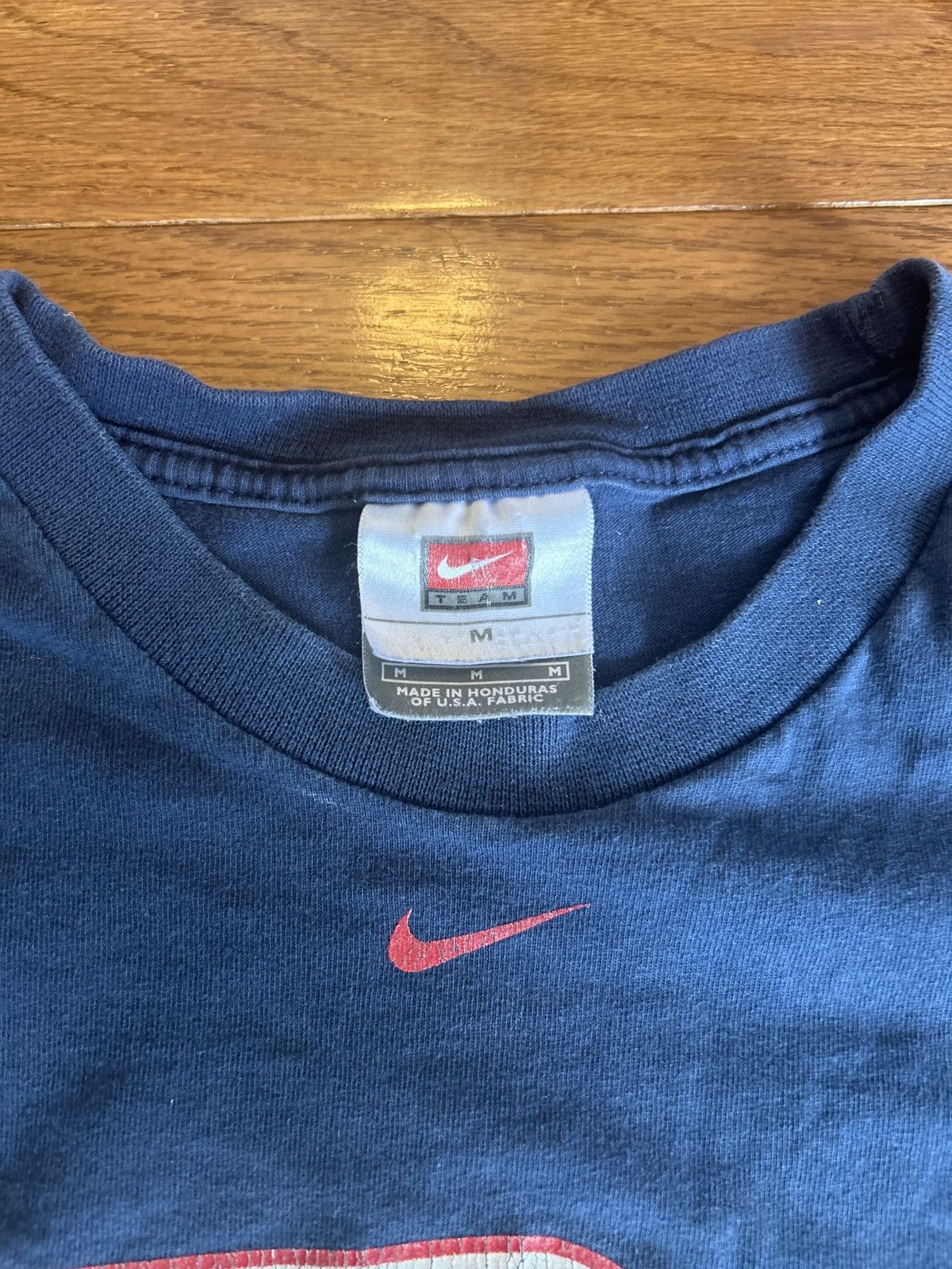 Nike × Vintage Vintage Nike Nationals Tee Size US M / EU 48-50 / 2 - 3 Thumbnail