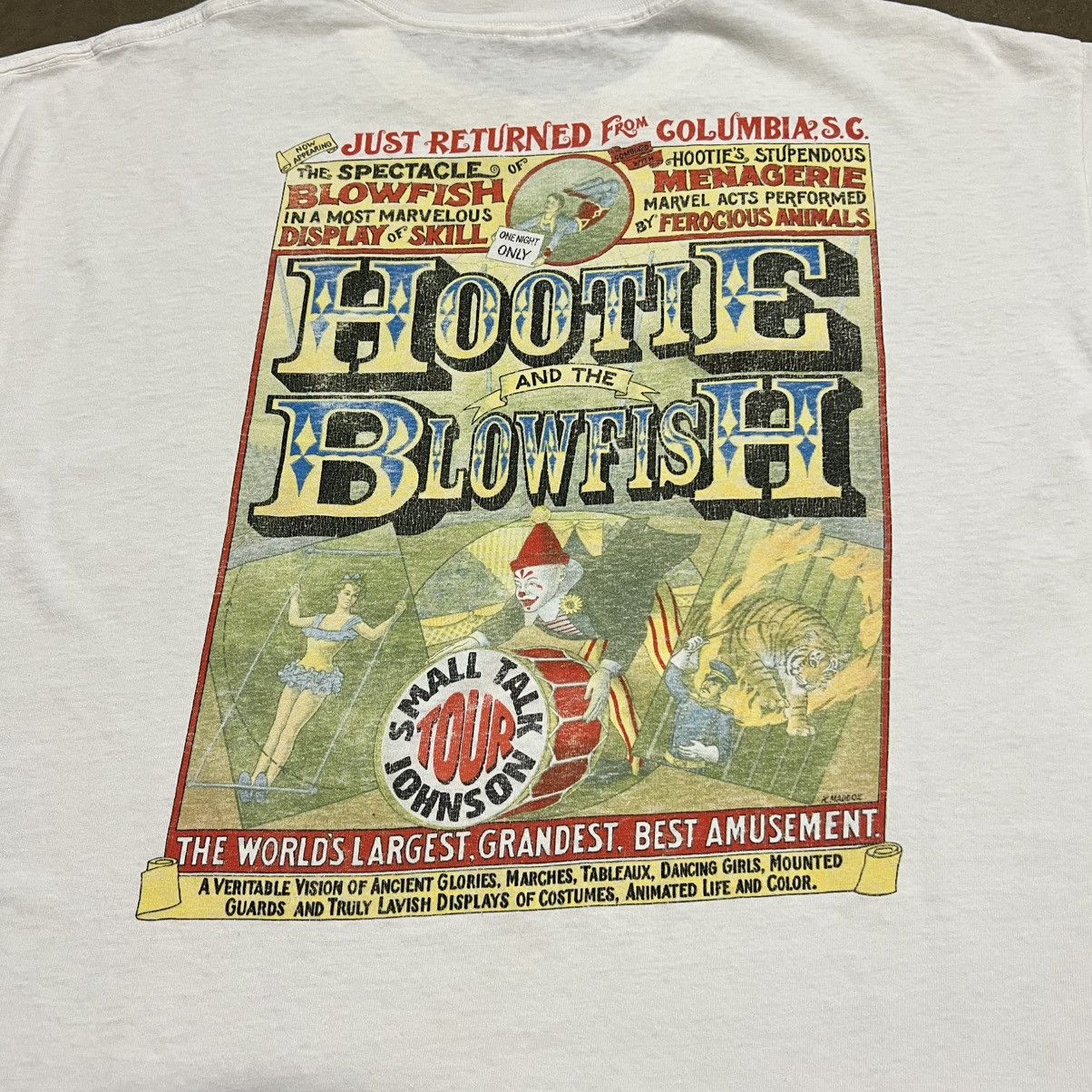 Band Tees Vintage Hootie and the Blowfish band Tee Small Talk Johnson Size US XL / EU 56 / 4 - 4 Thumbnail