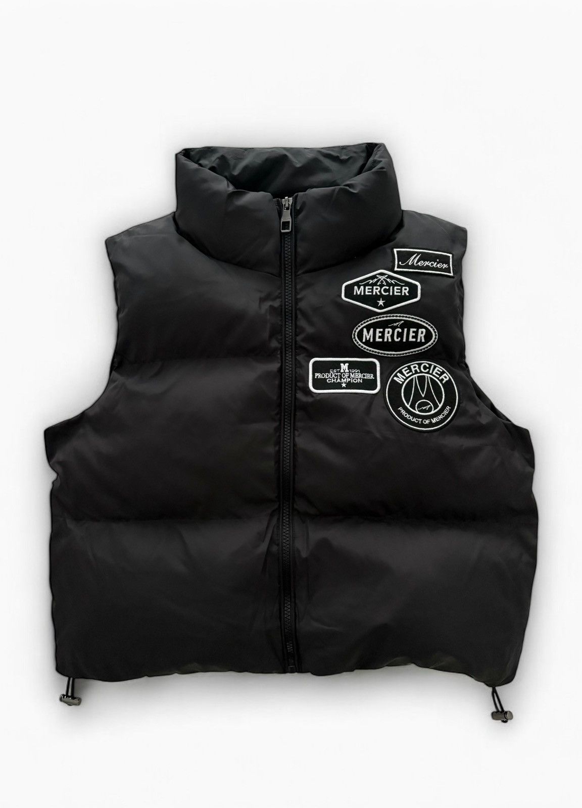 ジャケット・アウター Trapstar down vest-black Men's Vests Men Sleeveless Trapstar Jackets Vest t