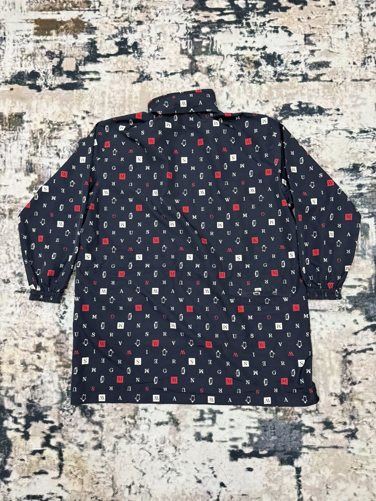 Grand Slam Munsingwear GrandSlam Fullprint Oversized Rain Jacket Hoodie Size US L / EU 52-54 / 3 - 11 Thumbnail
