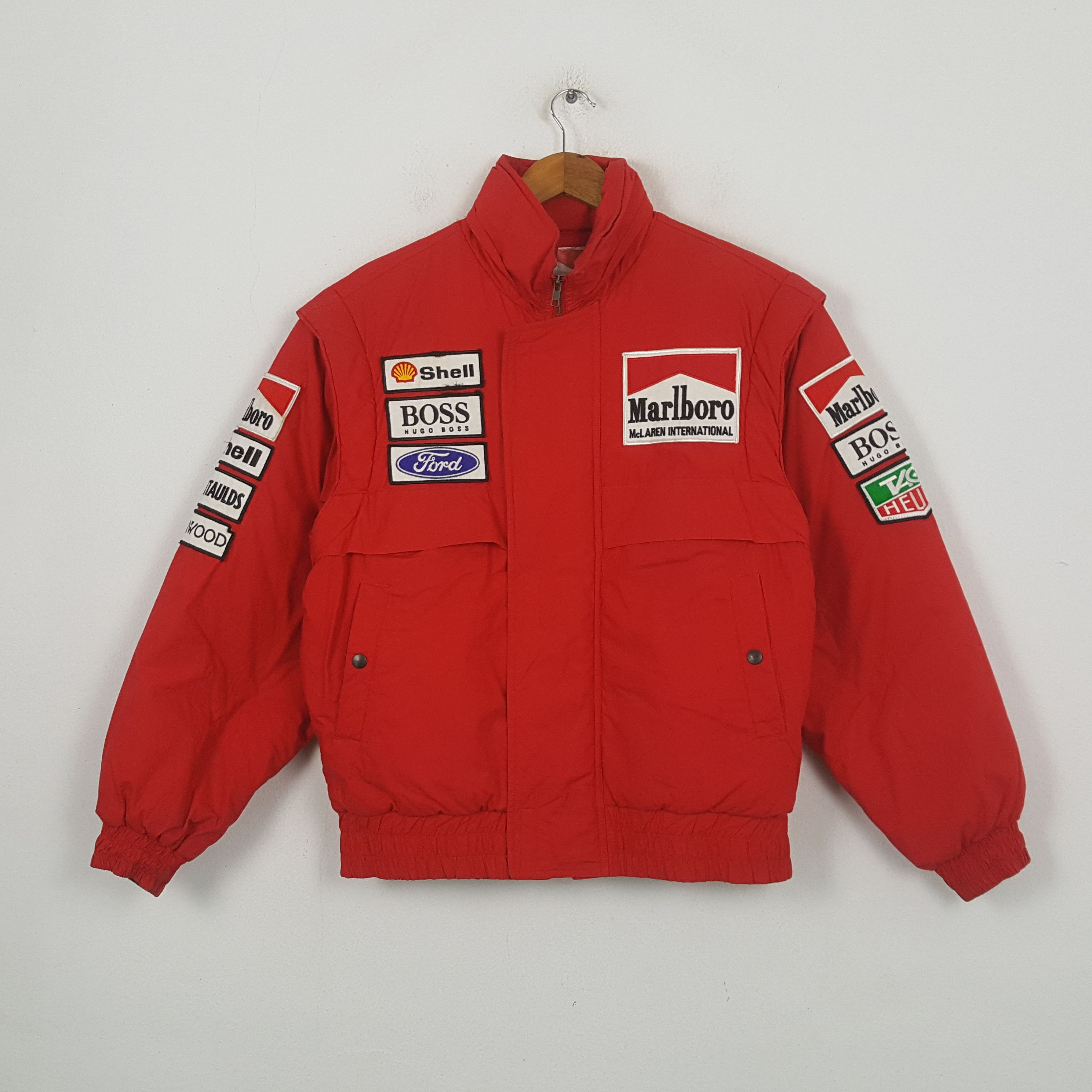 Marlboro Vintage Marlboro Formula One Racing Team Jacket C302N1 Size US L / EU 52-54 / 3 - 3 Thumbnail
