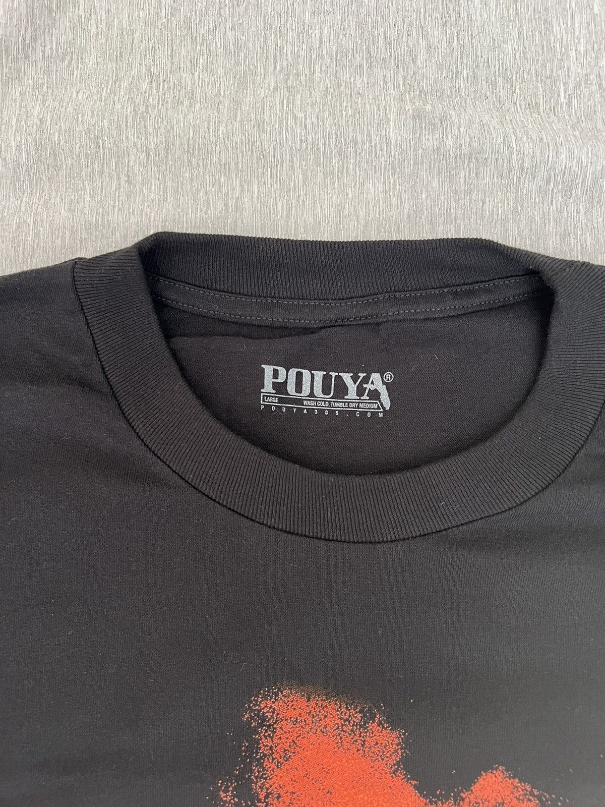 G59 Records Back the Fuck Up - Pouya Tour Shirt Size US L / EU 52-54 / 3 - 3 Thumbnail