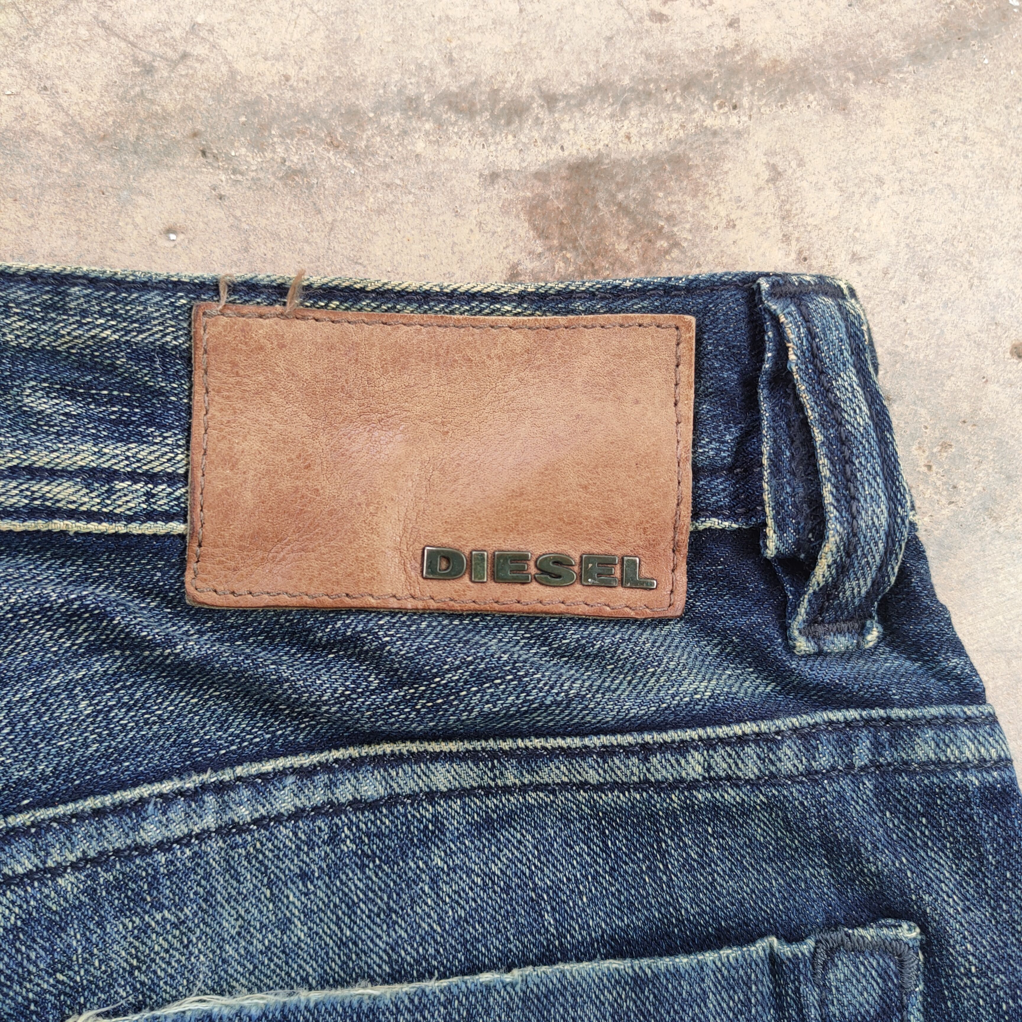 Diesel W34×34 VINTAGE DIESEL FADED RIPPED JEANS DENIM PANTS Size US 34 / EU 50 - 14 Thumbnail