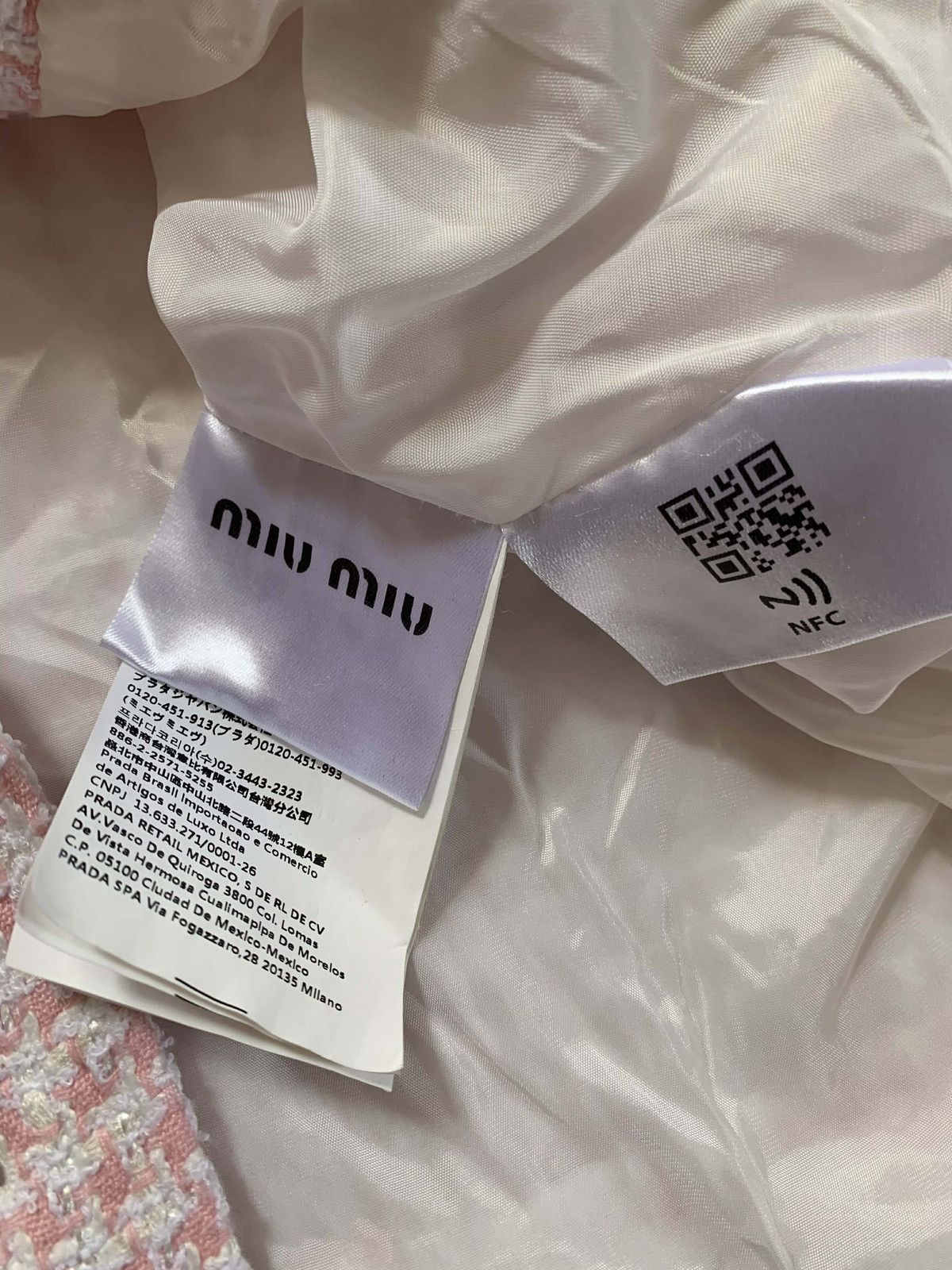 Miu Miu Miu Miu Tweed Jacket Size S / US 4 / IT 40 - 3 Thumbnail