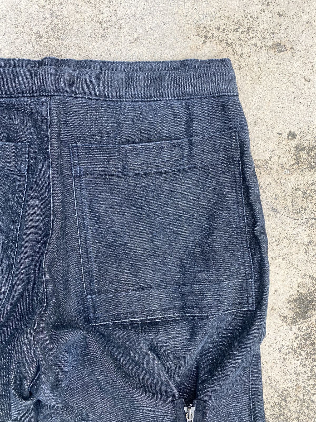 Designer × Marithe + Francois Girbaud Marithe Francois Girbaud Big Pockey Zipper Punk Jeans Size US 30 / EU 46 - 17 Thumbnail