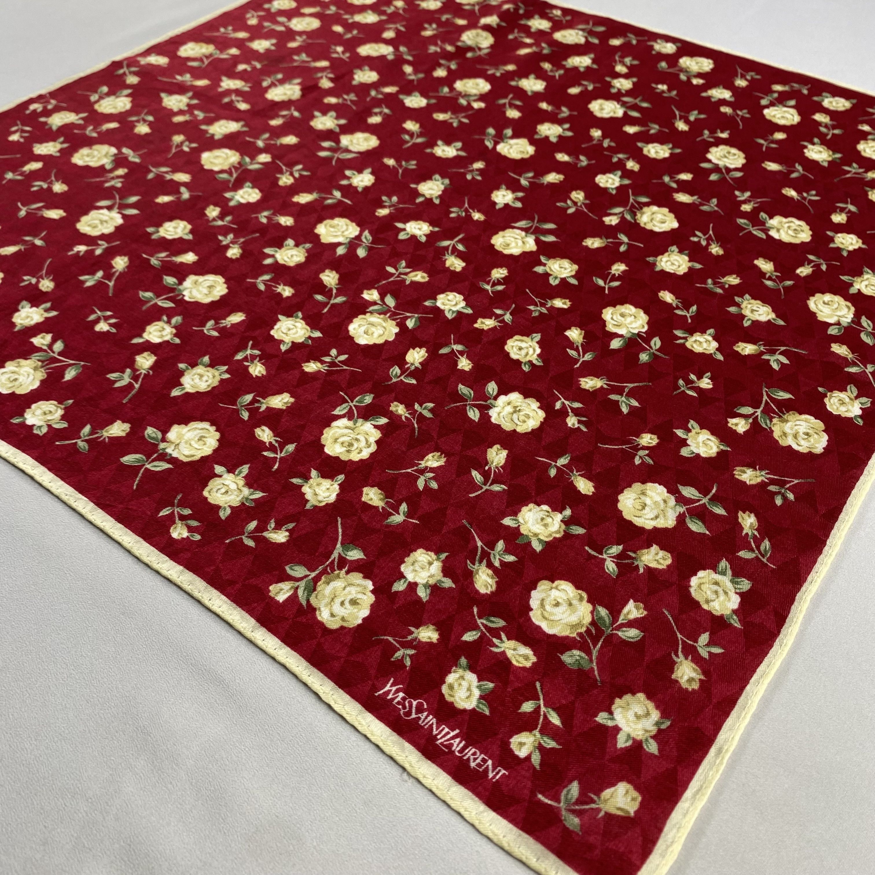 Vintage Yves Saint Laurent Handkerchief / Neckerchief-P1254 Size ONE SIZE - 2 Thumbnail