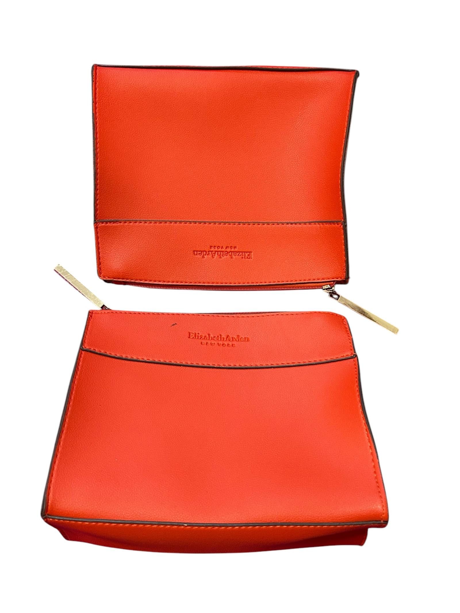 Designer Elizabeth Arden Chic Red Cosmetic Pouch Set Size ONE SIZE - 1 Thumbnail