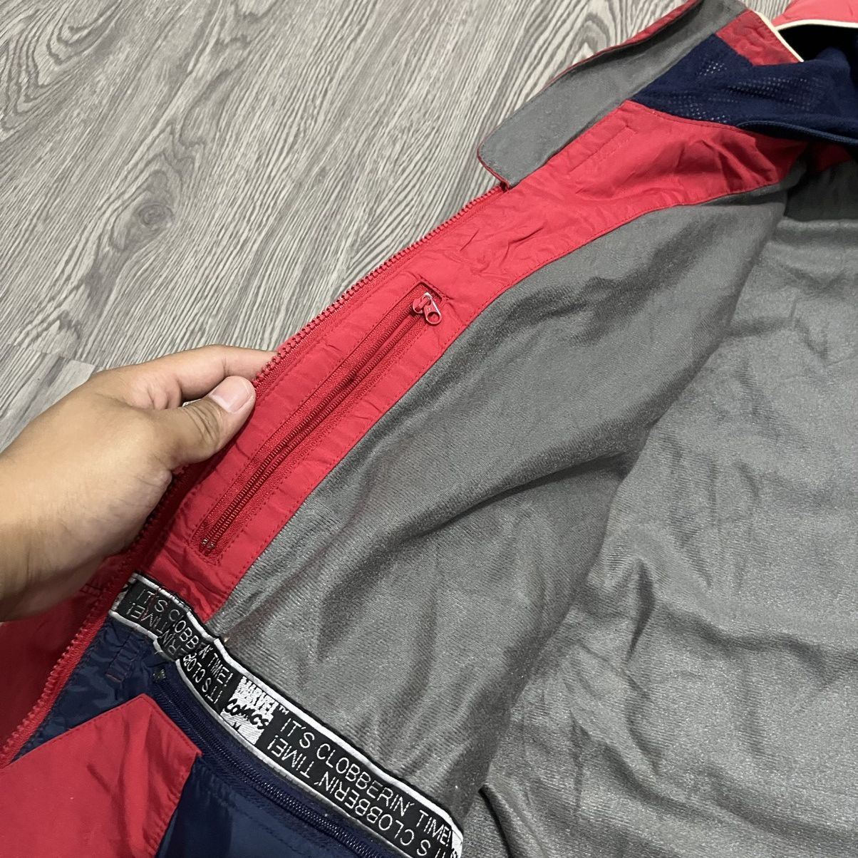 Marvel Comics VTG Marvel Comics Puffer Jacket Red on Navy Size US M / EU 48-50 / 2 - 13 Thumbnail