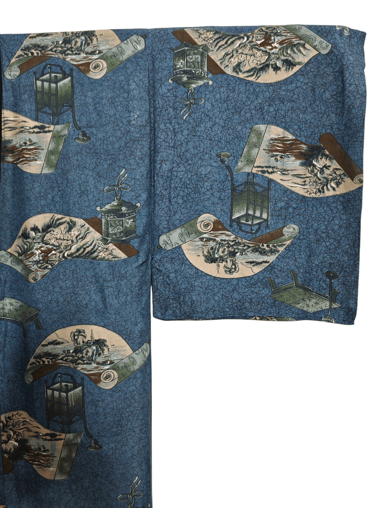 Japanese Brand × Vintage Vintage Japanese Kimono Nagajuban Robe Kimono Dress Size US L / EU 52-54 / 3 - 5 Thumbnail