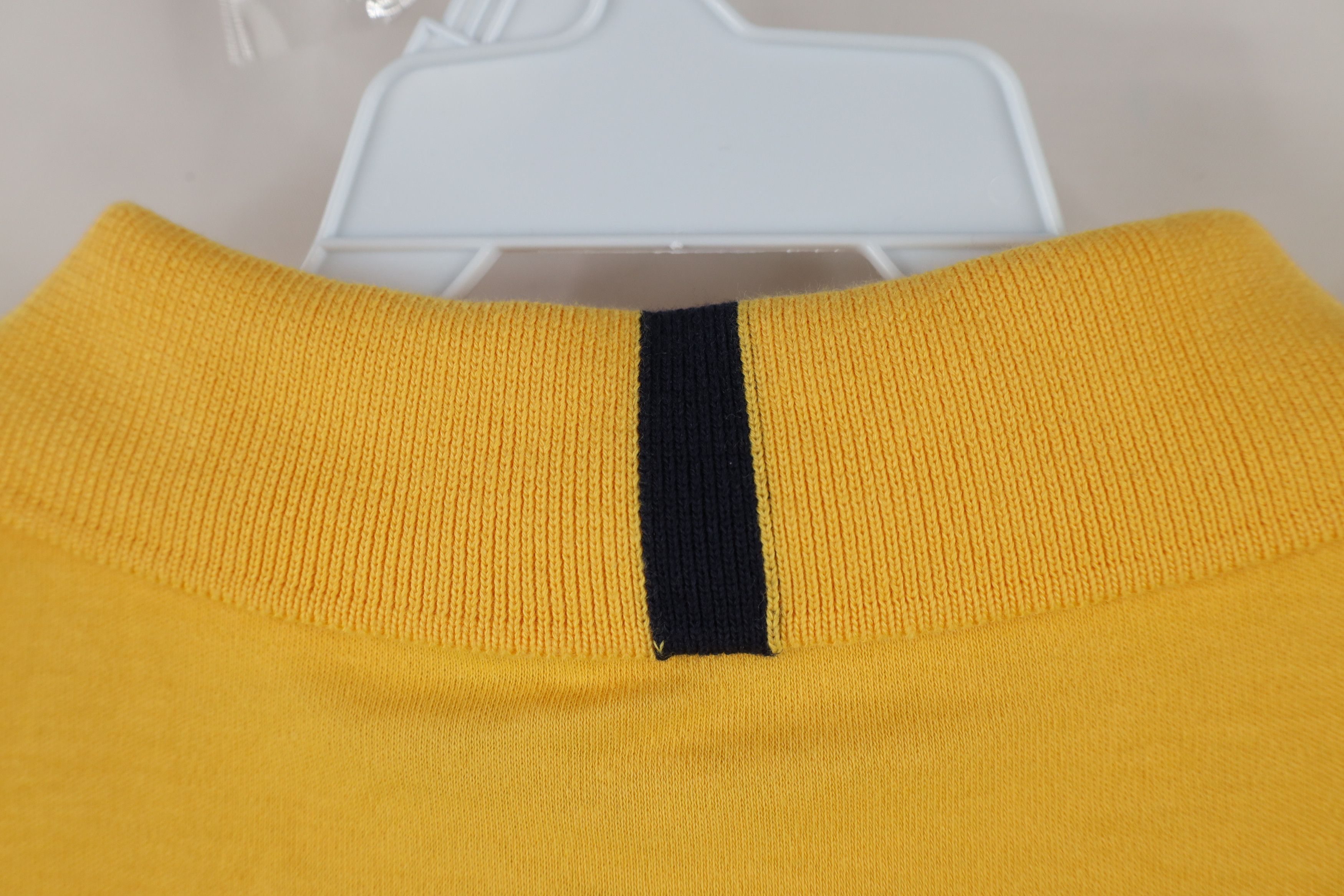 Nautica × Vintage Deadstock Vintage Nautica Sailing Collared Polo Shirt Yellow Size US XL / EU 56 / 4 - 13 Thumbnail