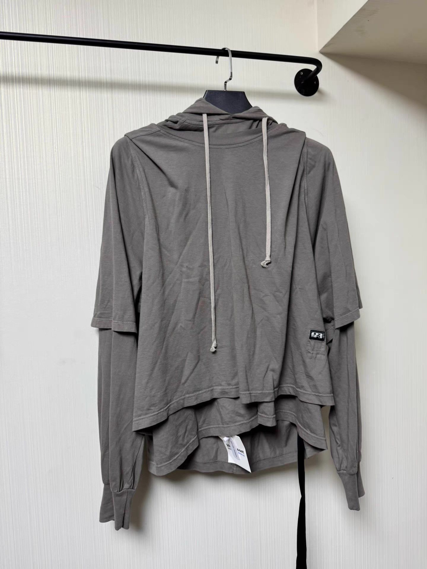 Rick Owens Rick Owens classic Dune hooded sweatshirt Q8 Size US L / EU 52-54 / 3 - 4 Thumbnail
