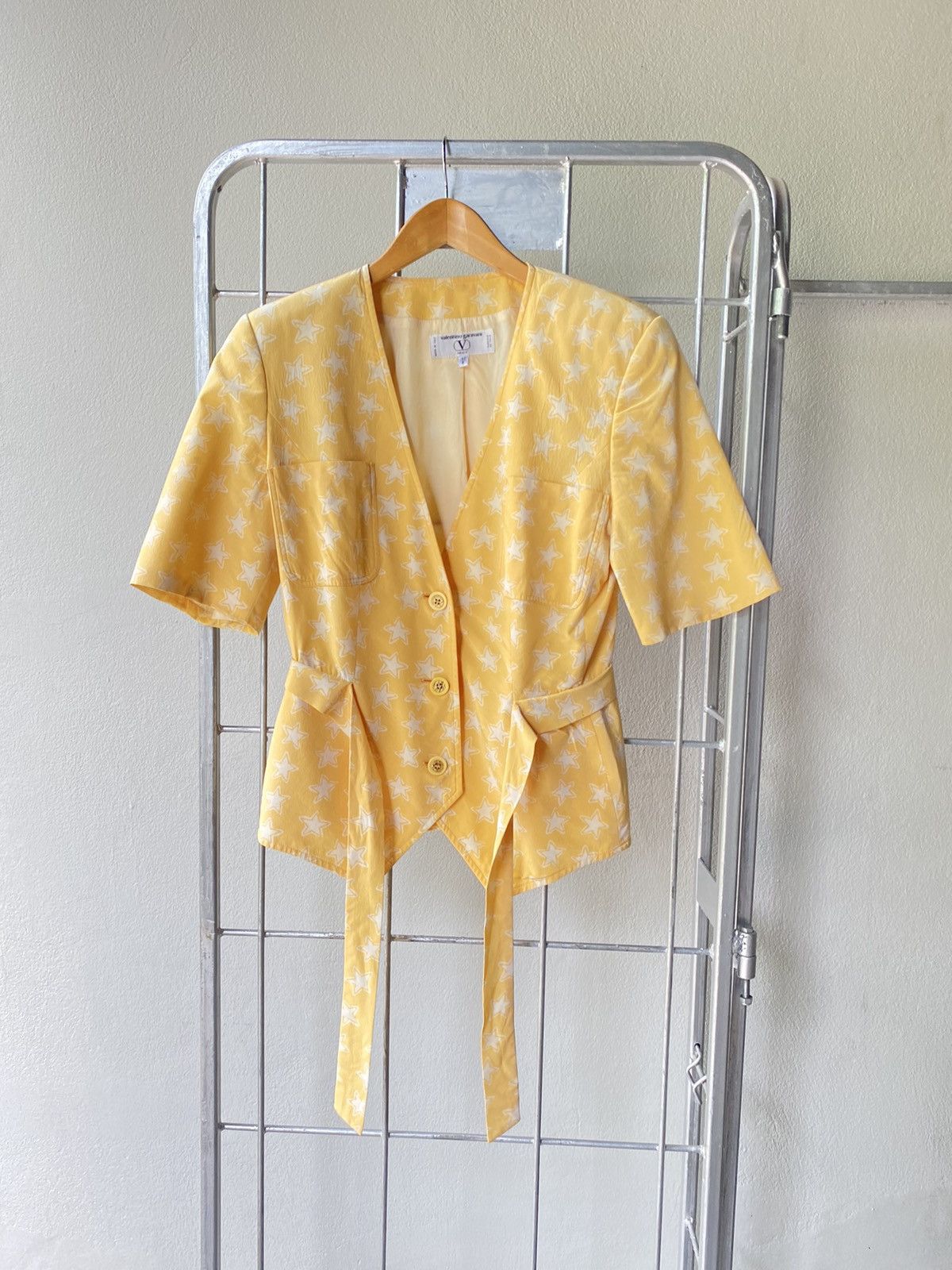 Valentino Valentino vintage yellow stars jacket Size ONE SIZE - 8 Thumbnail