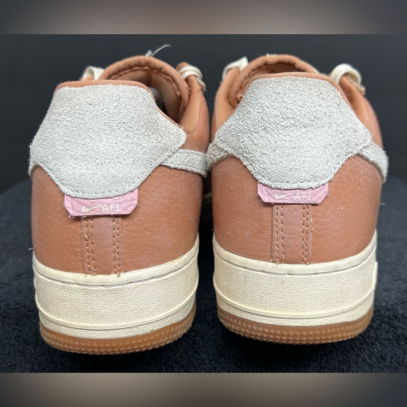 Nike Nike Air Force 1 '07 Craft SZ 10.5 Cognac Coconut Milk Clean Size US 10.5 / EU 43-44 - 7 Thumbnail