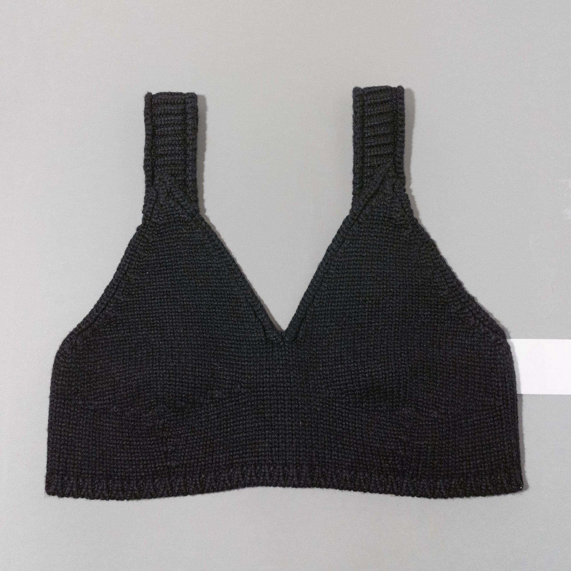 Dolce & Gabbana MSRP~600€ Unique Crop Top, 100% Cashmere! Tank Top, Bralette Size L / US 10 / IT 46 - 7 Thumbnail